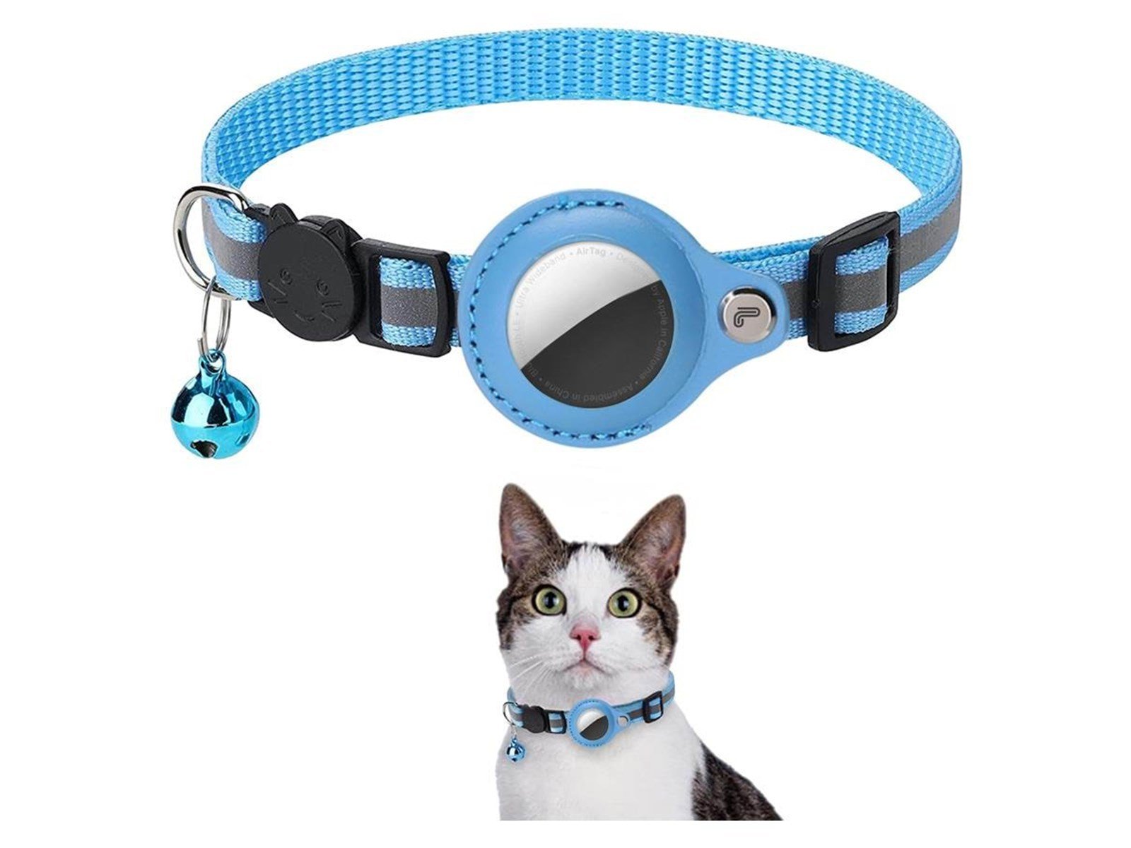 Lippa Collar for Cats and Dogs – For AirTag and Smart Finder - 22-32 cm