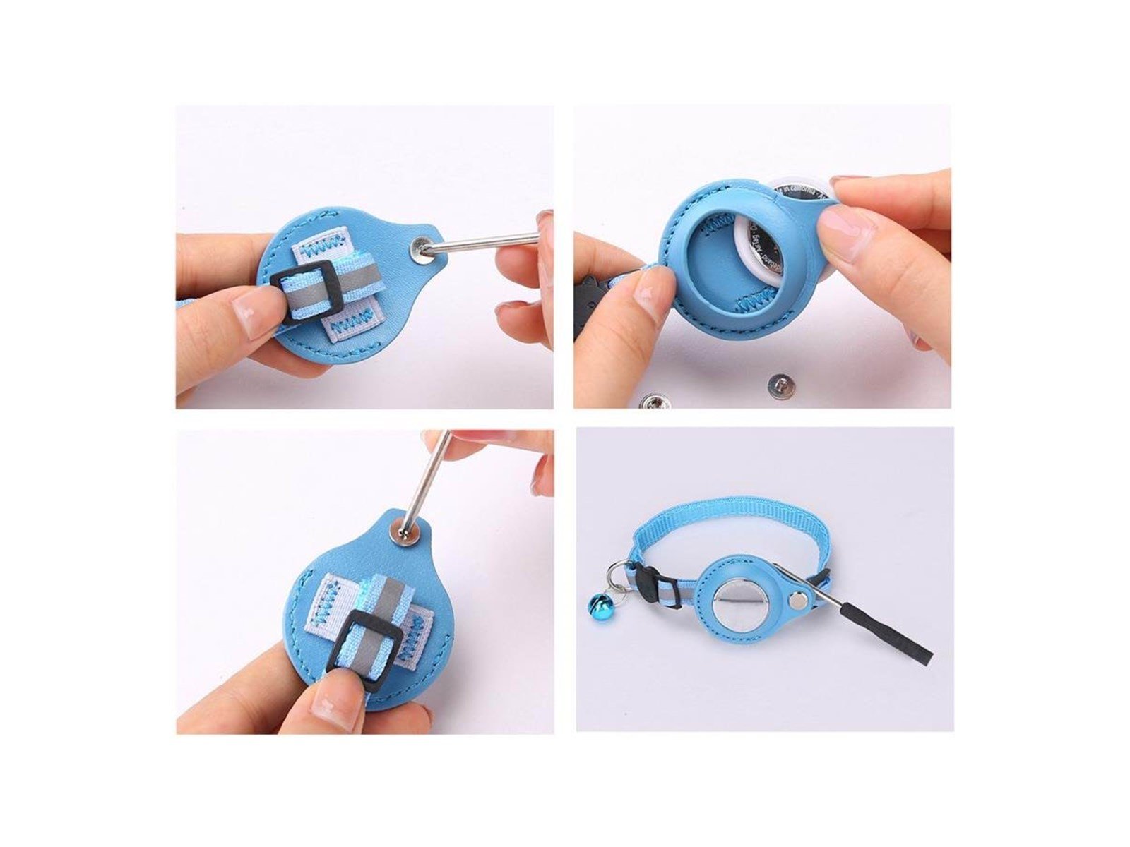 Lippa Collar for Cats and Dogs – For AirTag and Smart Finder - 22-32 cm