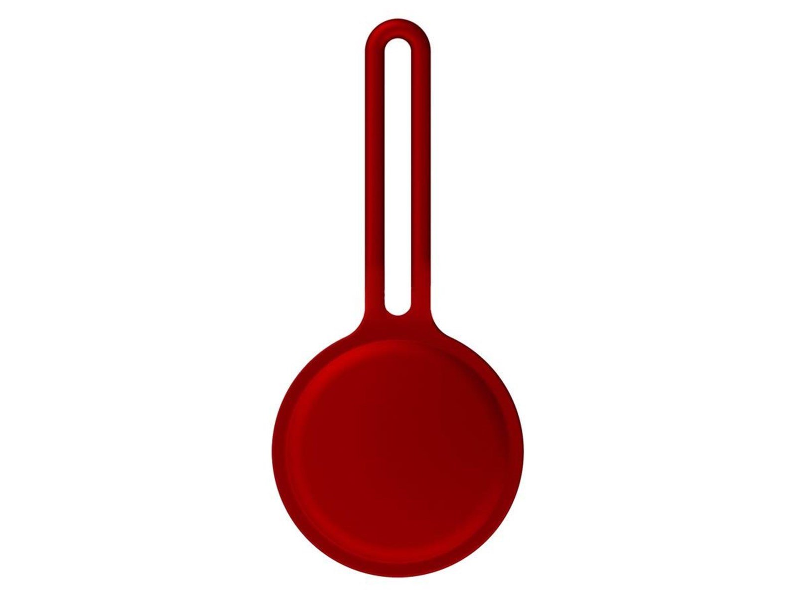 Lippa Holder with Strap for AirTag and Smart Finder – Red
