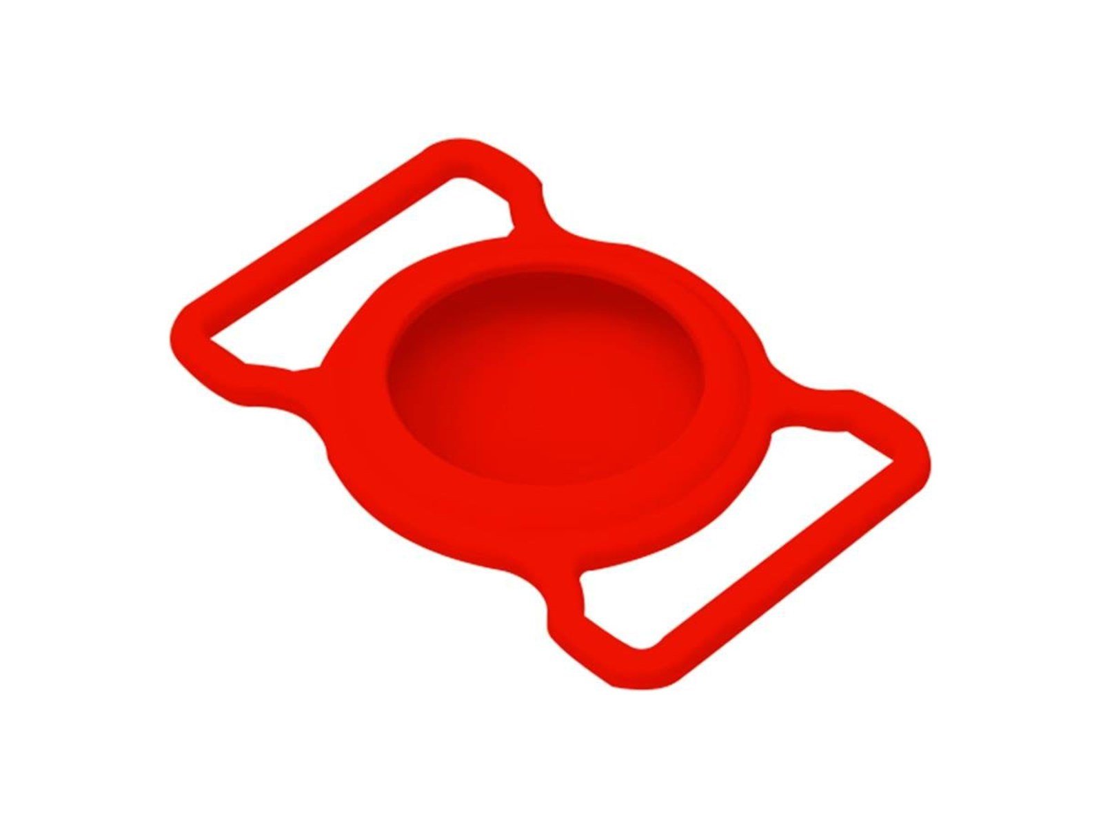 Lippa Collar Holder for AirTag and Smart Finder - Red