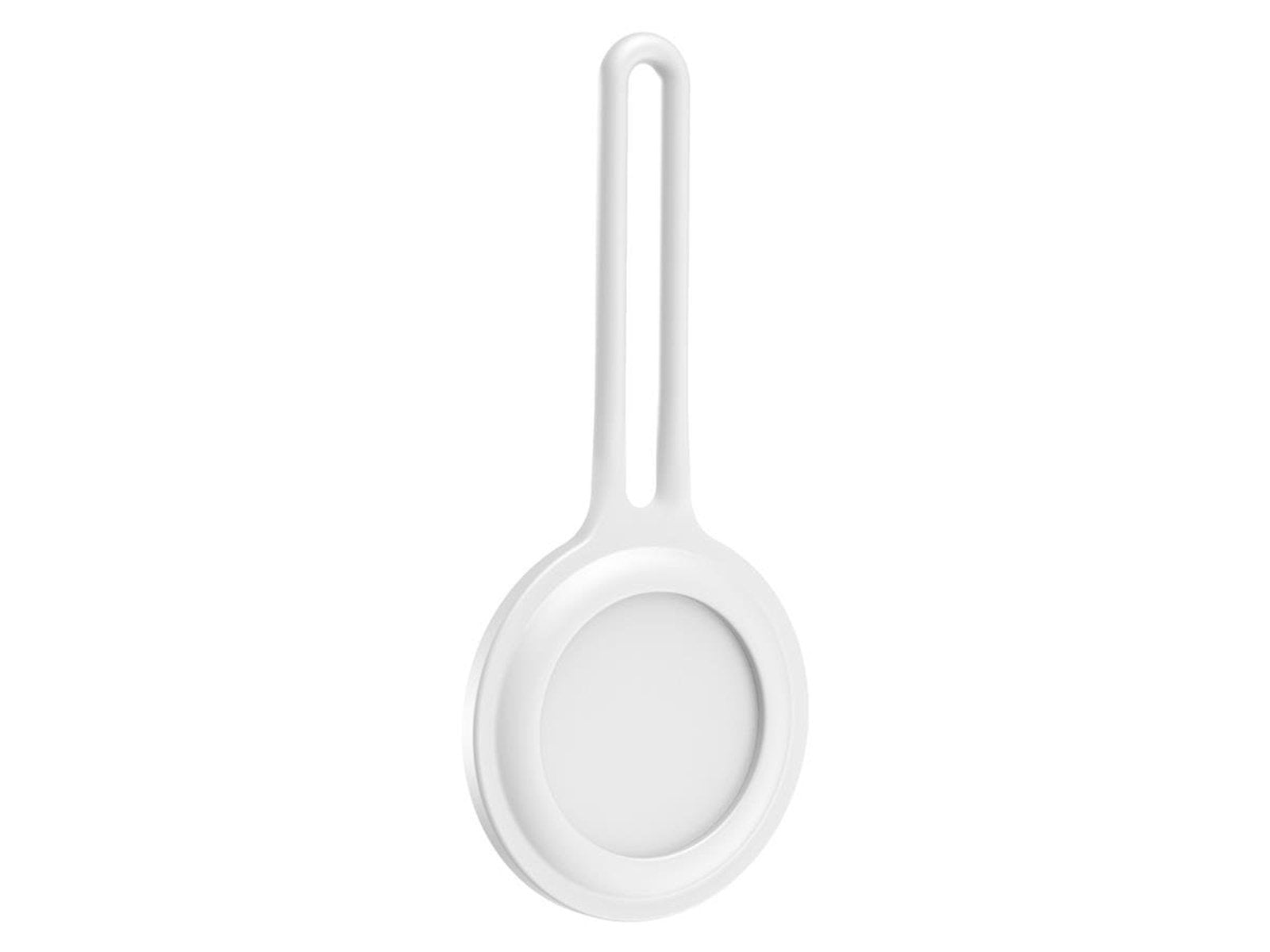 Lippa Holder with Strap for AirTag and Smart Finder – White