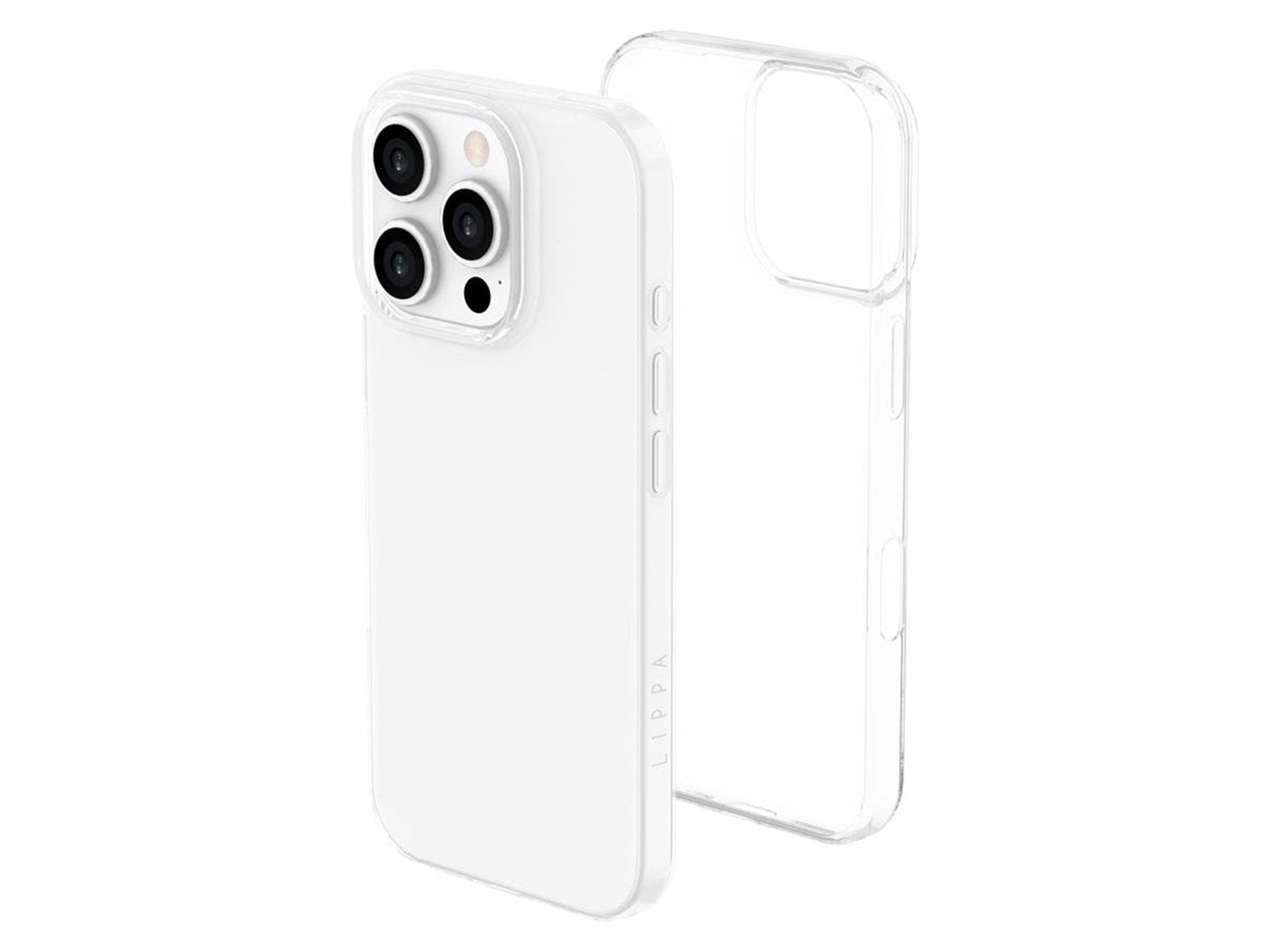 Lippa iPhone 16 Pro Cover - 1 mm Slim TPU Clear