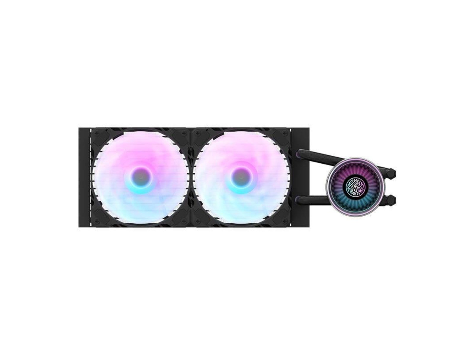 Darkflash DN 240 CPU liquid cooling (black) - CPU-Wasserkühlung - Max 30 dBA