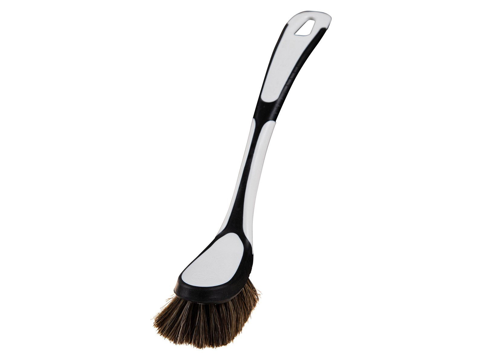 G.Funder Dishwashing brush with real clean hair. Handle in plastic and biorubber.