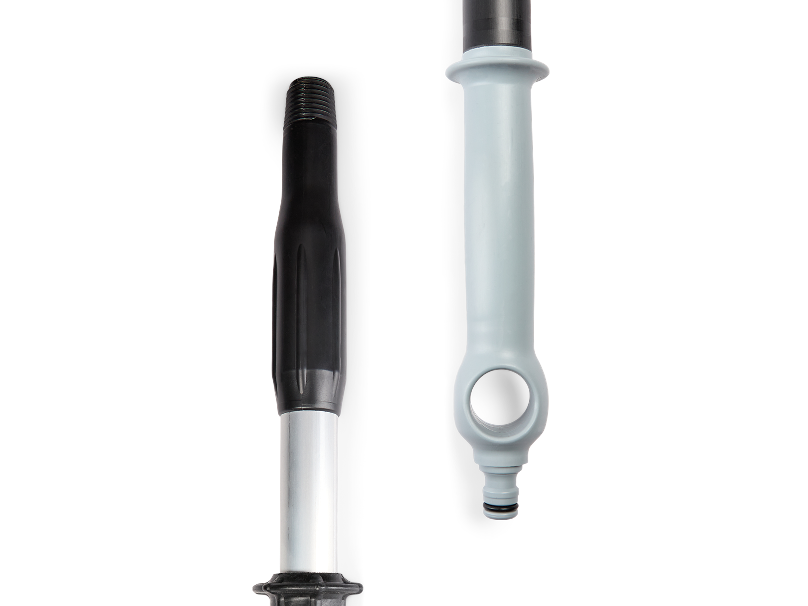 G.Funder Fiber-reinforced telescopic handle with water flow handle 175-290 cm
