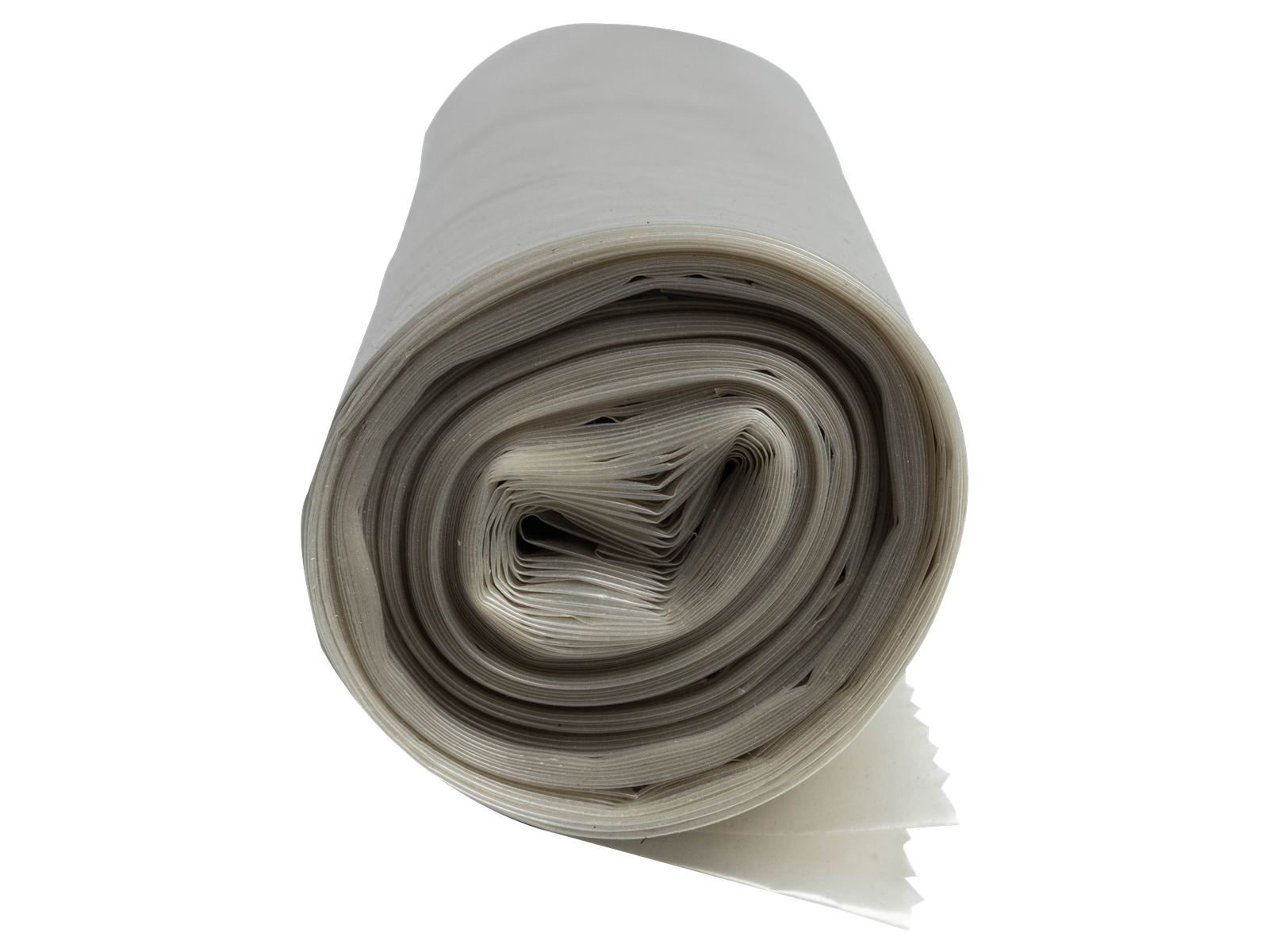 G.Funder Container garbage bags for 120 liter container clear plastic 10 bags per roll - extra heavy duty quality