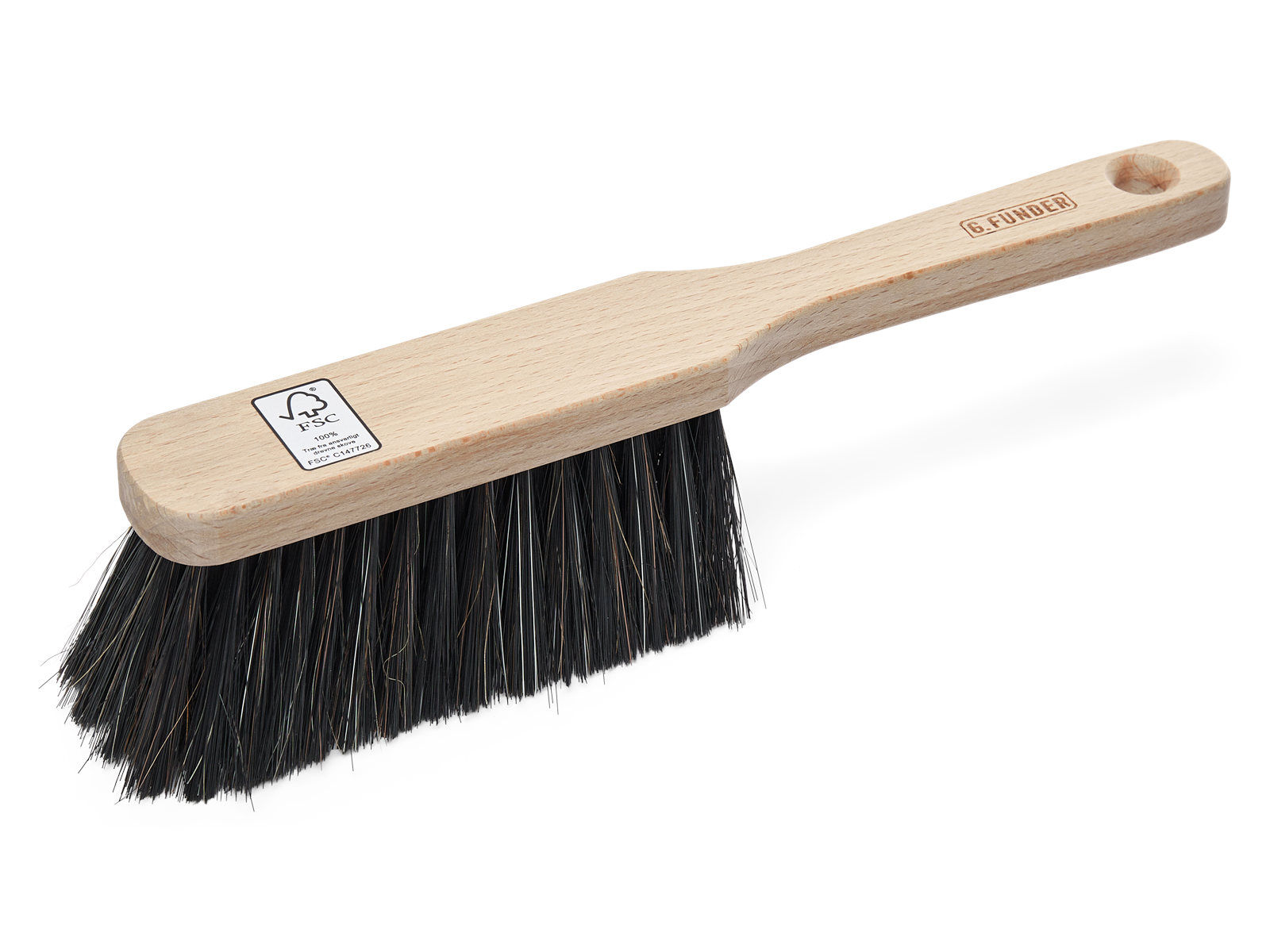 G.Funder Duster broom with soft bristles and FSC® certified wooden handle