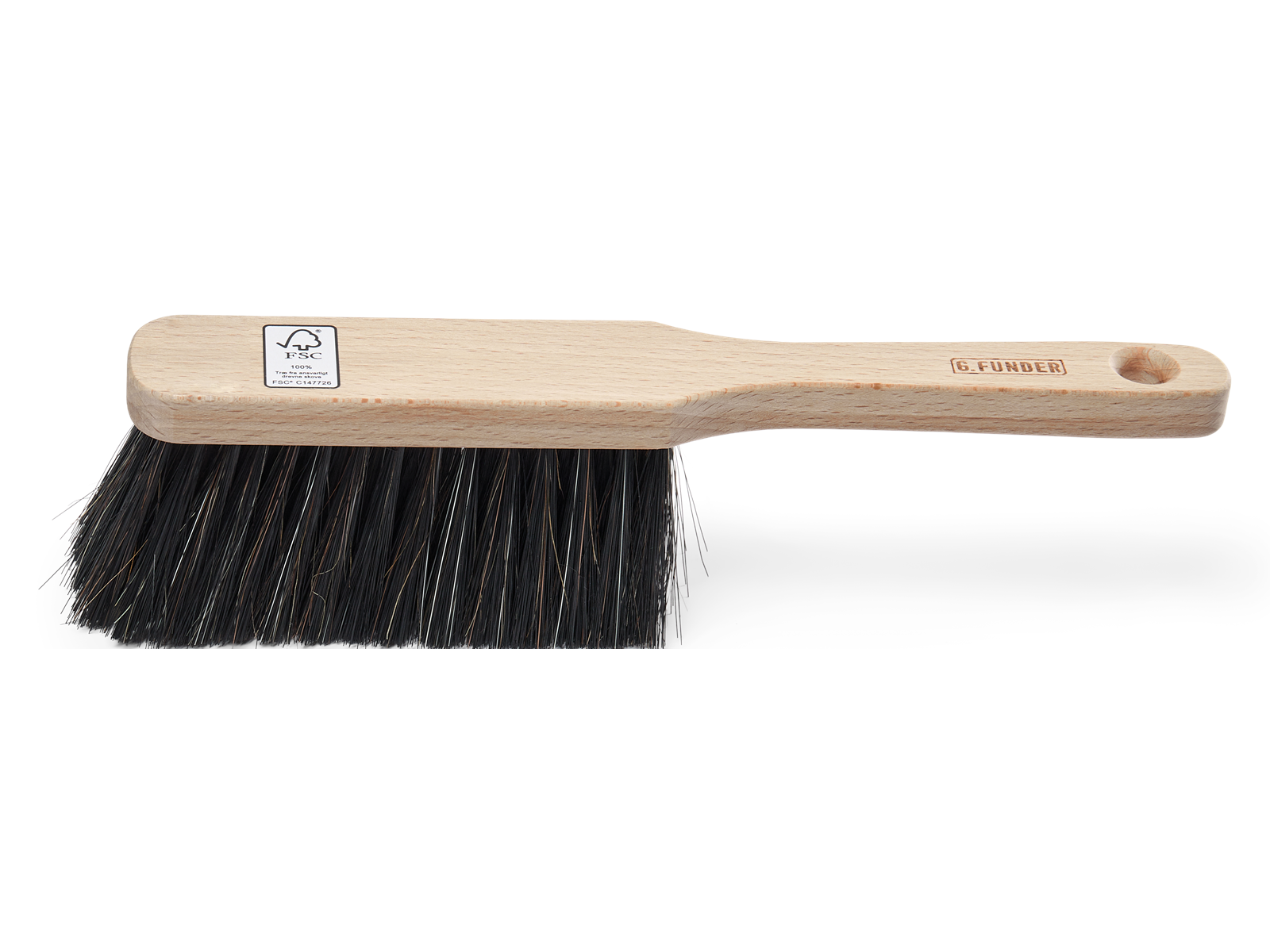 G.Funder Duster broom with soft bristles and FSC® certified wooden handle
