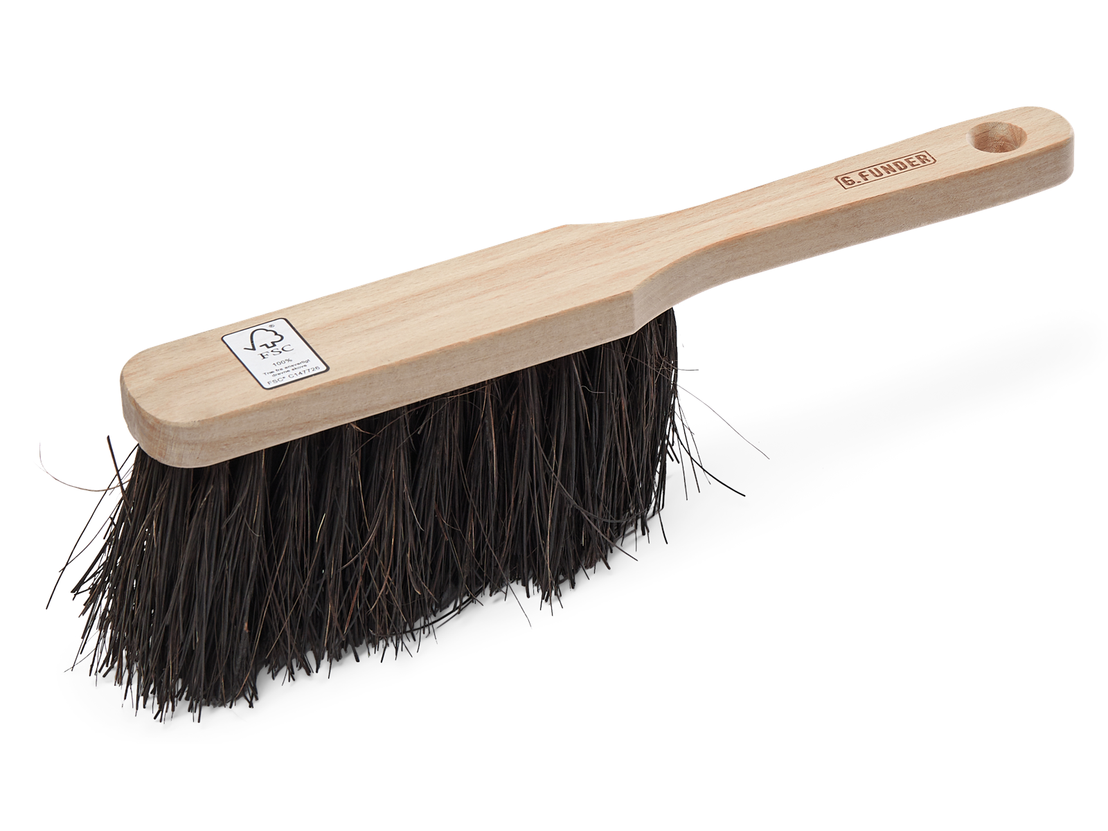 G.Funder Duster broom with stiff arenga bristles and FSC® certified wooden handle