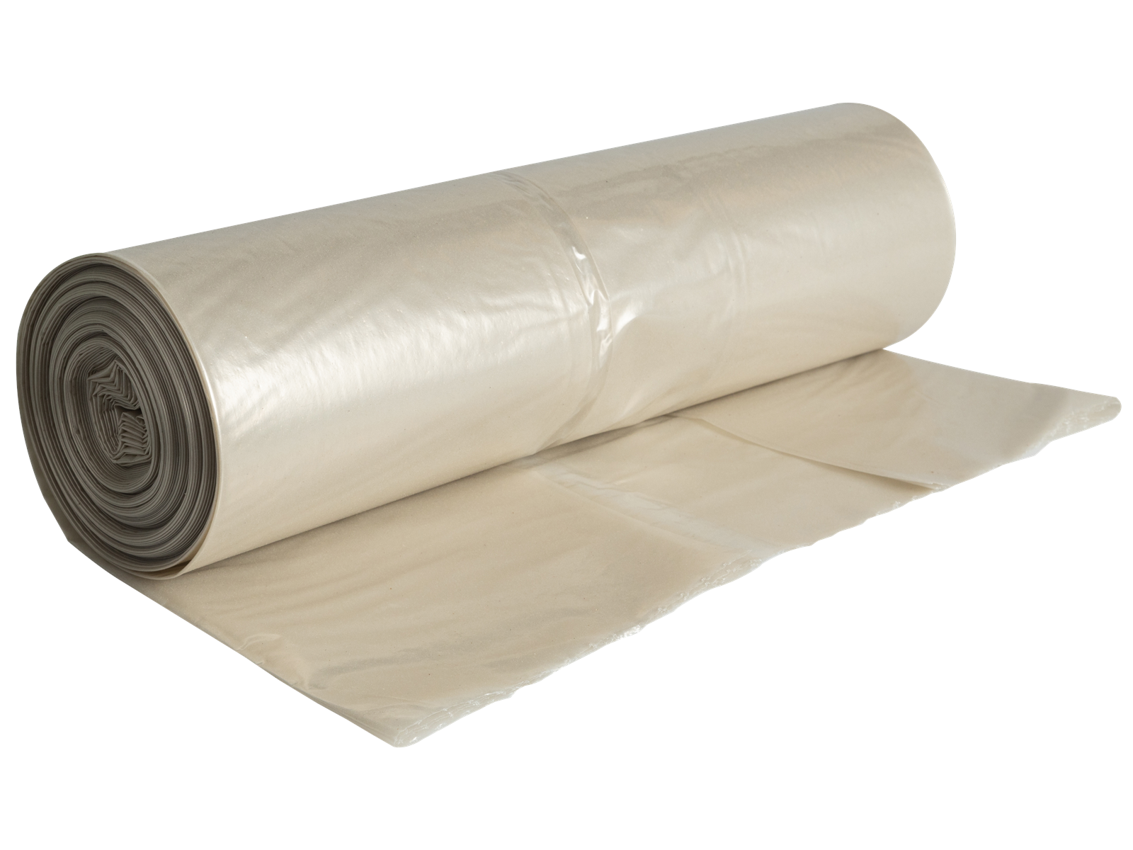 G.Funder Container garbage bags for 240 liter container clear plastic 10 bags per roll - standard quality
