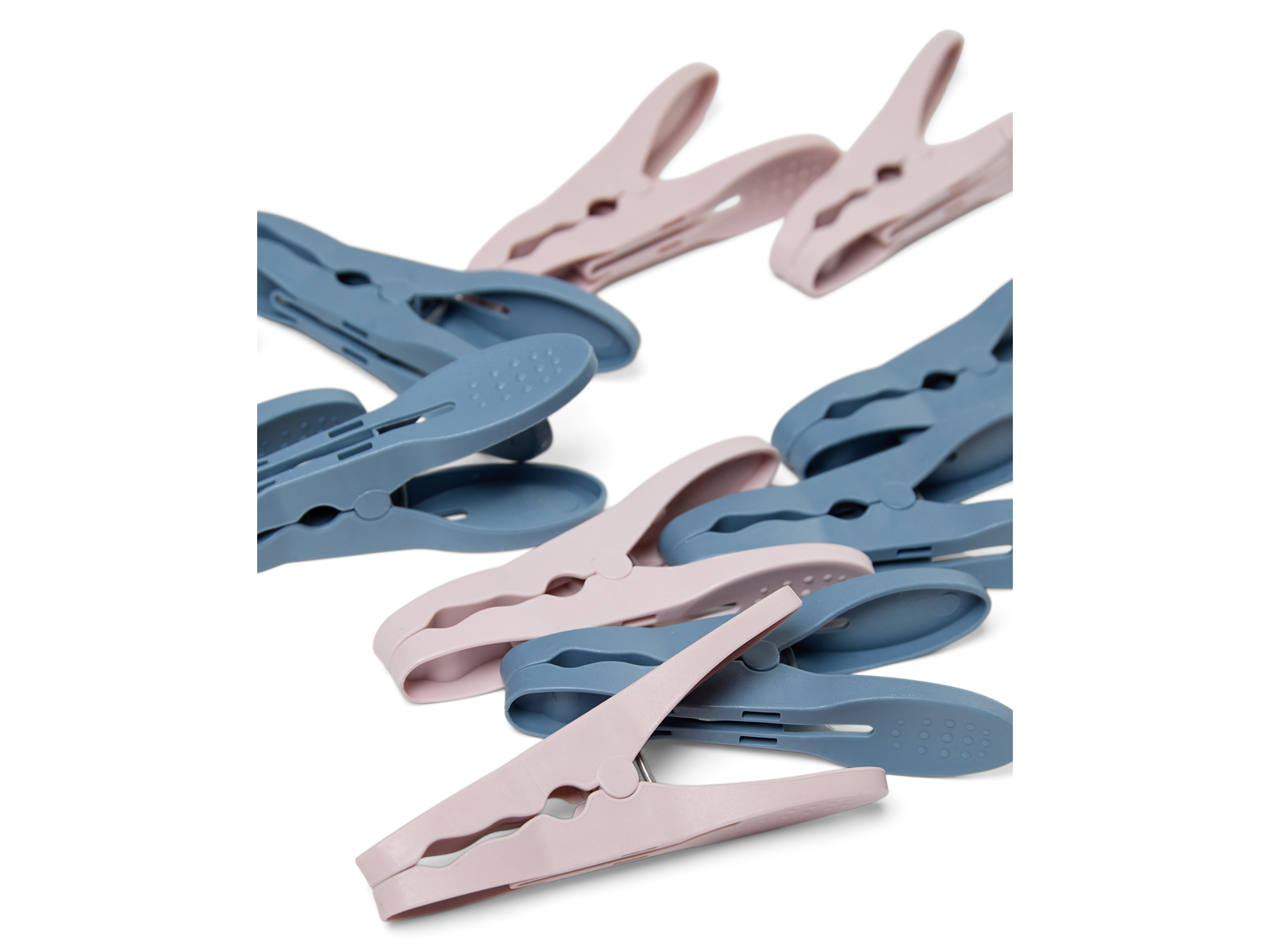 G.Funder Plastic clothespin - 10 pcs. clips in a pack.