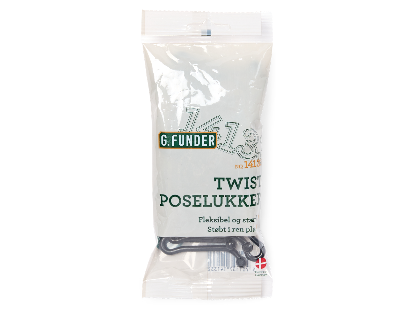 G.Funder Twist Bag sealer 20 pcs. - Danish produced