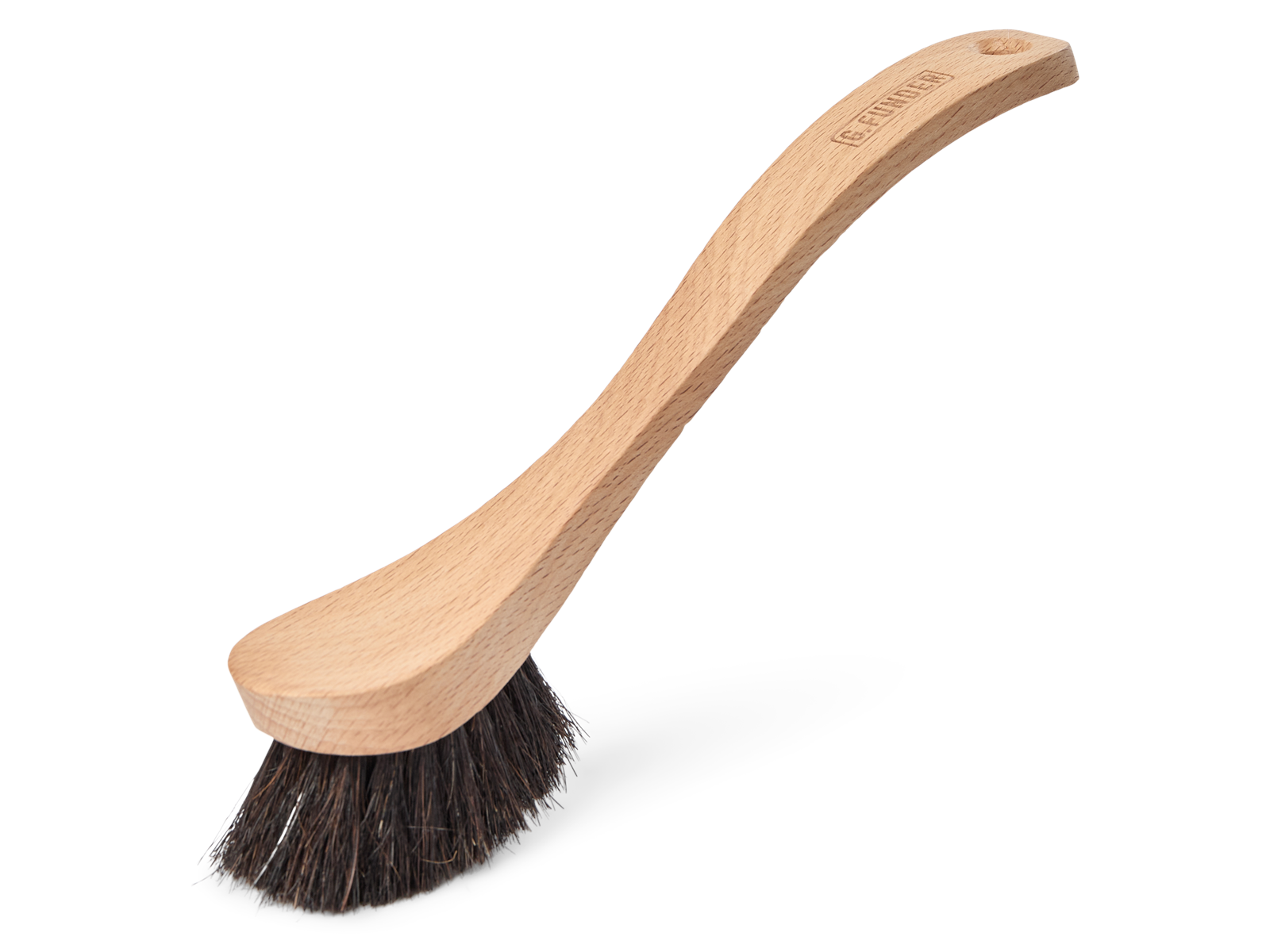G.Funder Dishwashing brush in FSC® certified beech wood with real hair