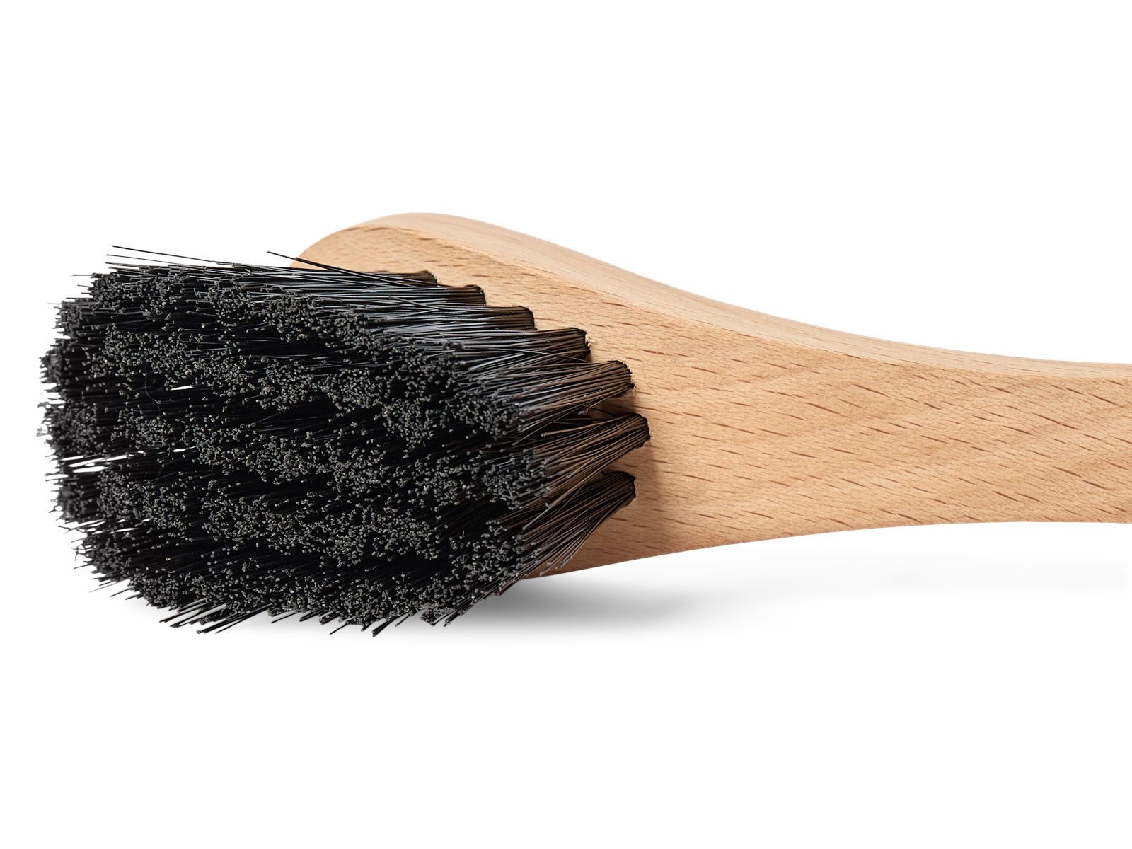 G.Funder Dishwashing brush in FSC® certified beech wood with black stiff PP bristles