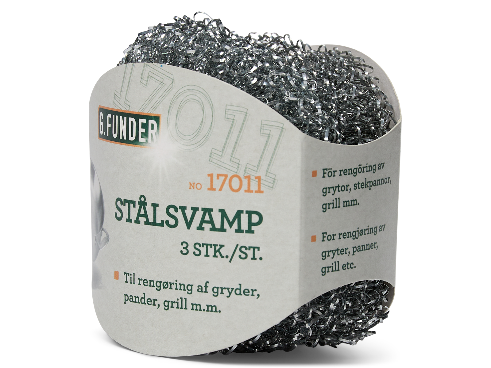 G.Funder Steel sponge 3 pcs.