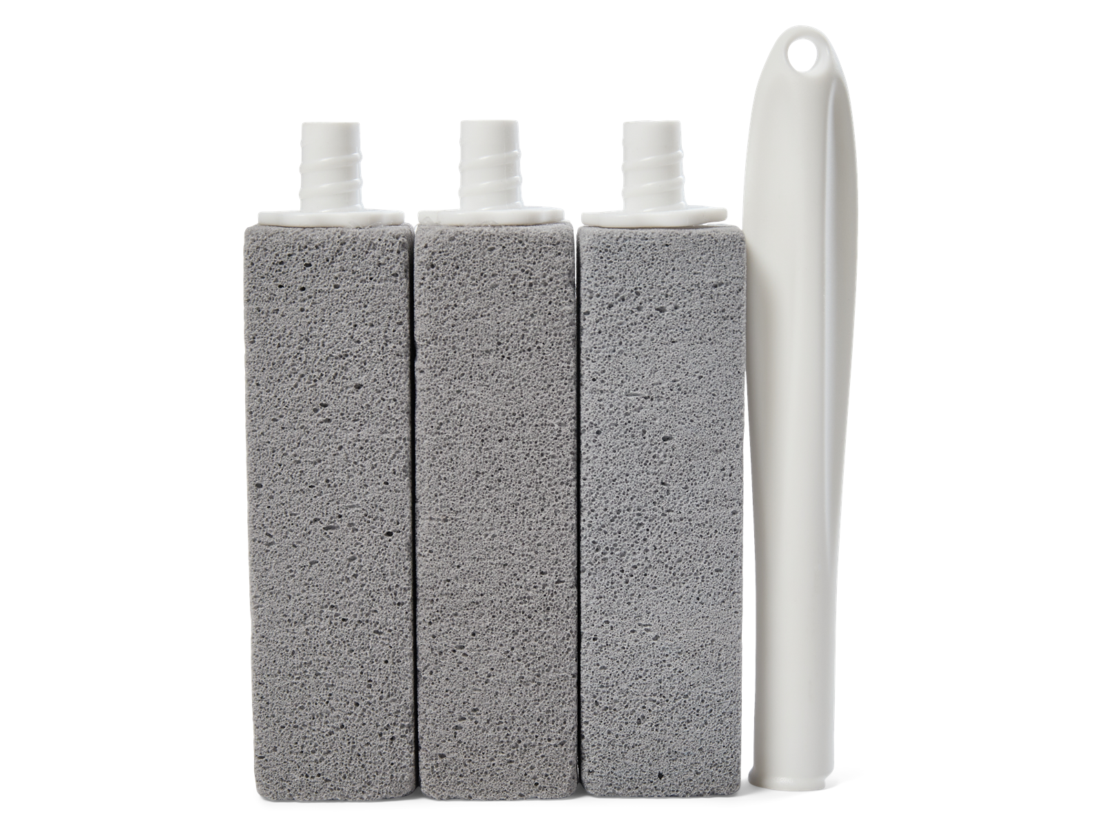 G.Funder WC scrubbing stick with extra long handle and 2 refills (in colorbox)
