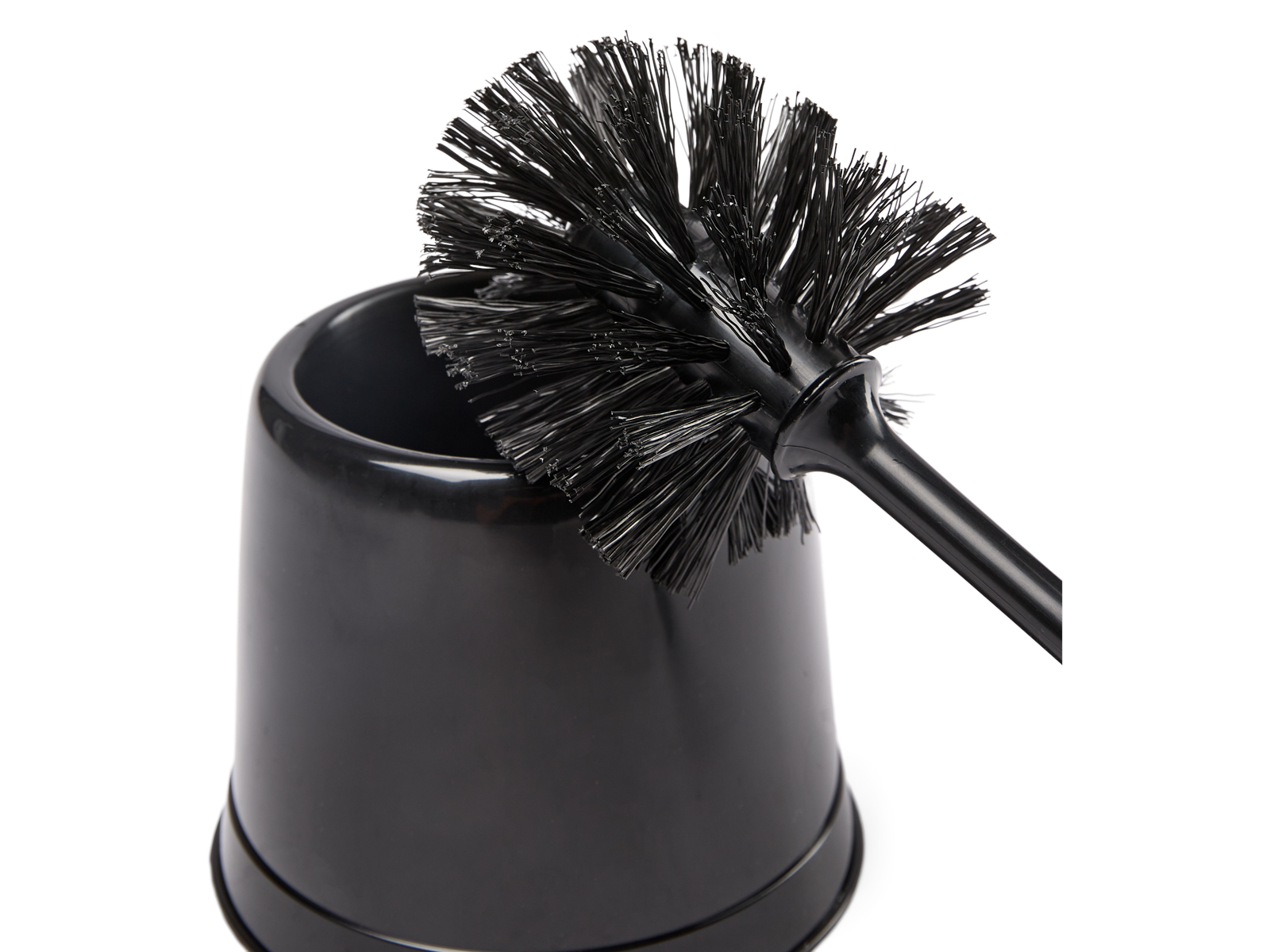 F-Line Toilet brush set in black