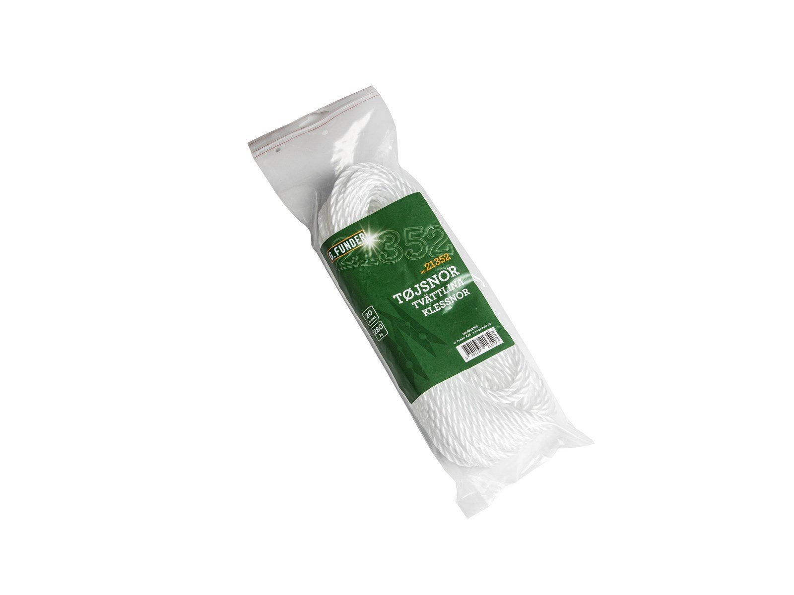 G.Funder Clothesline white Danaflex 4 mm 20 meters