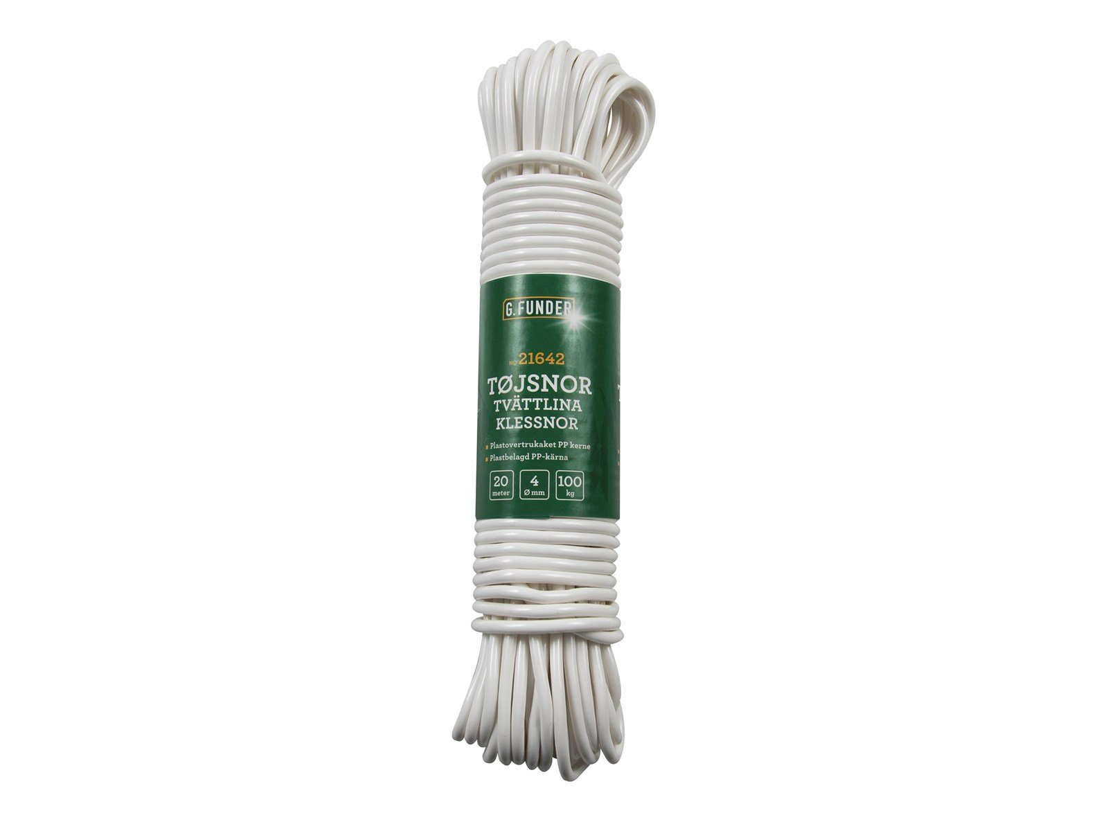 G.Funder Clothesline plastic 4 mm 20 meters