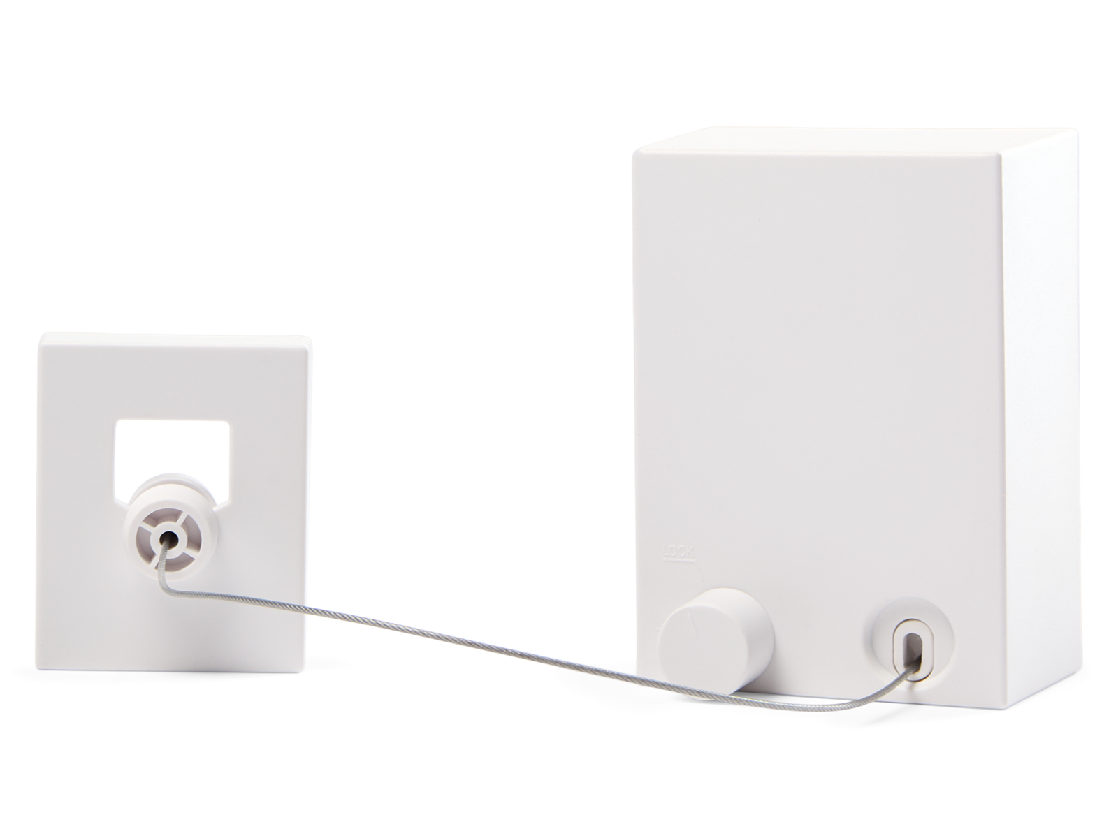 G.Funder Retractable drying line 1-wire 4 meters clothesline