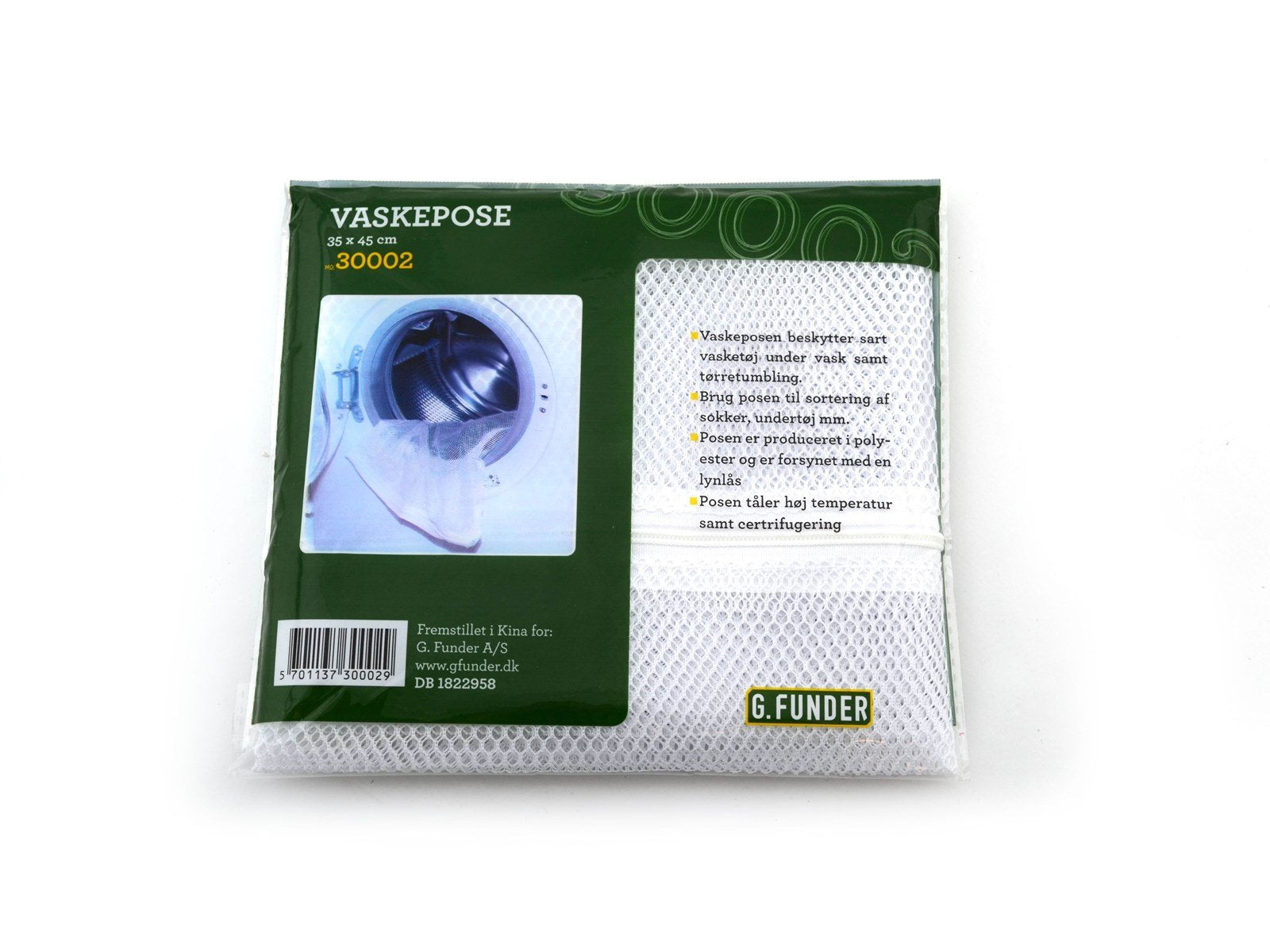 G.Funder Laundry bag with zipper