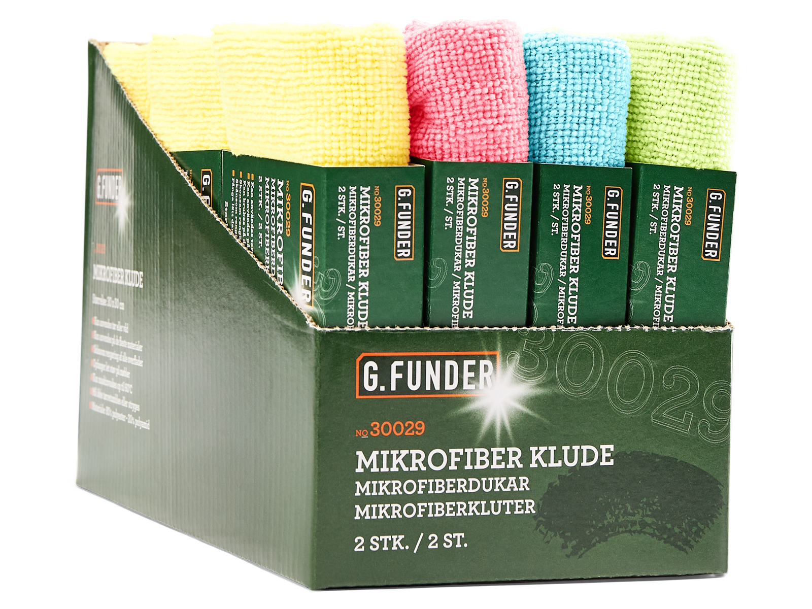 G.Funder Microfiber cloth 2-pack