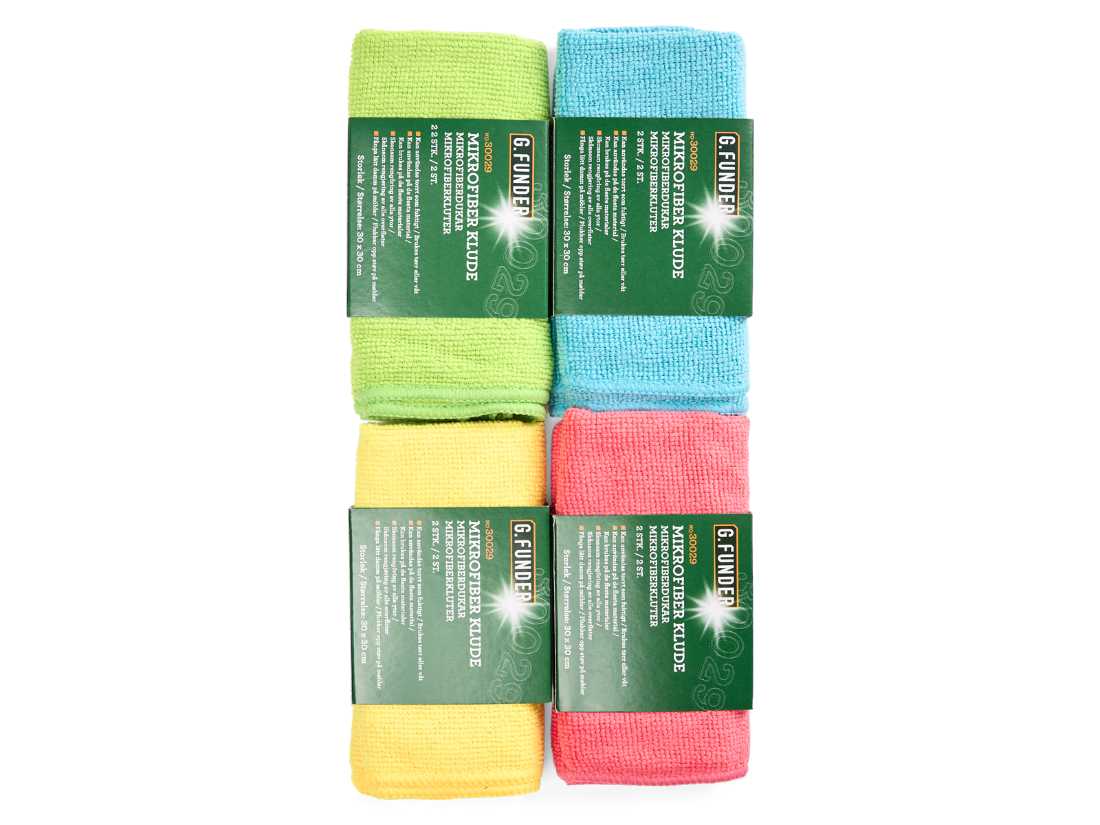 G.Funder Microfiber cloth 2-pack