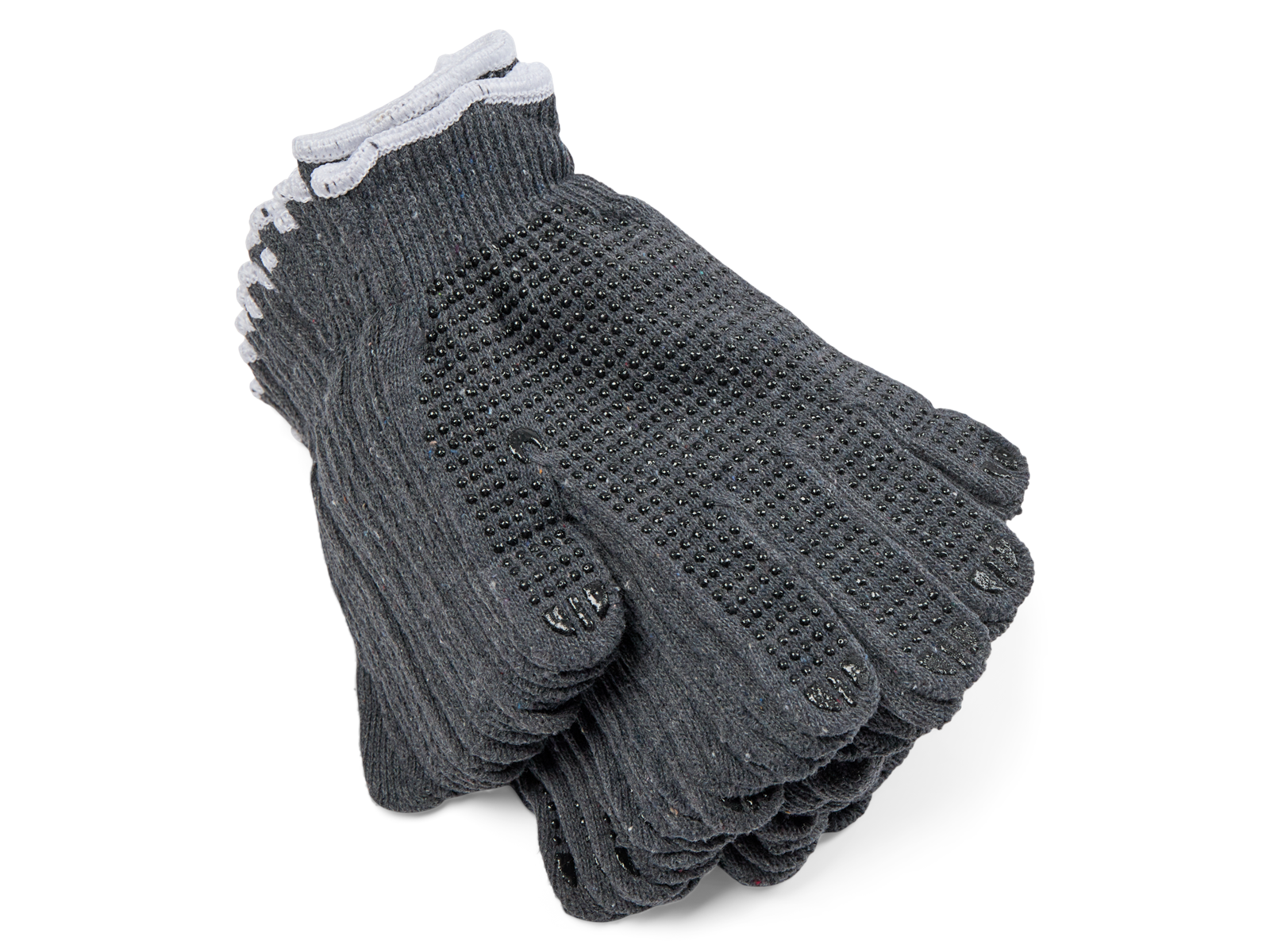 G.Funder Knitted dot gardening glove 12 pairs