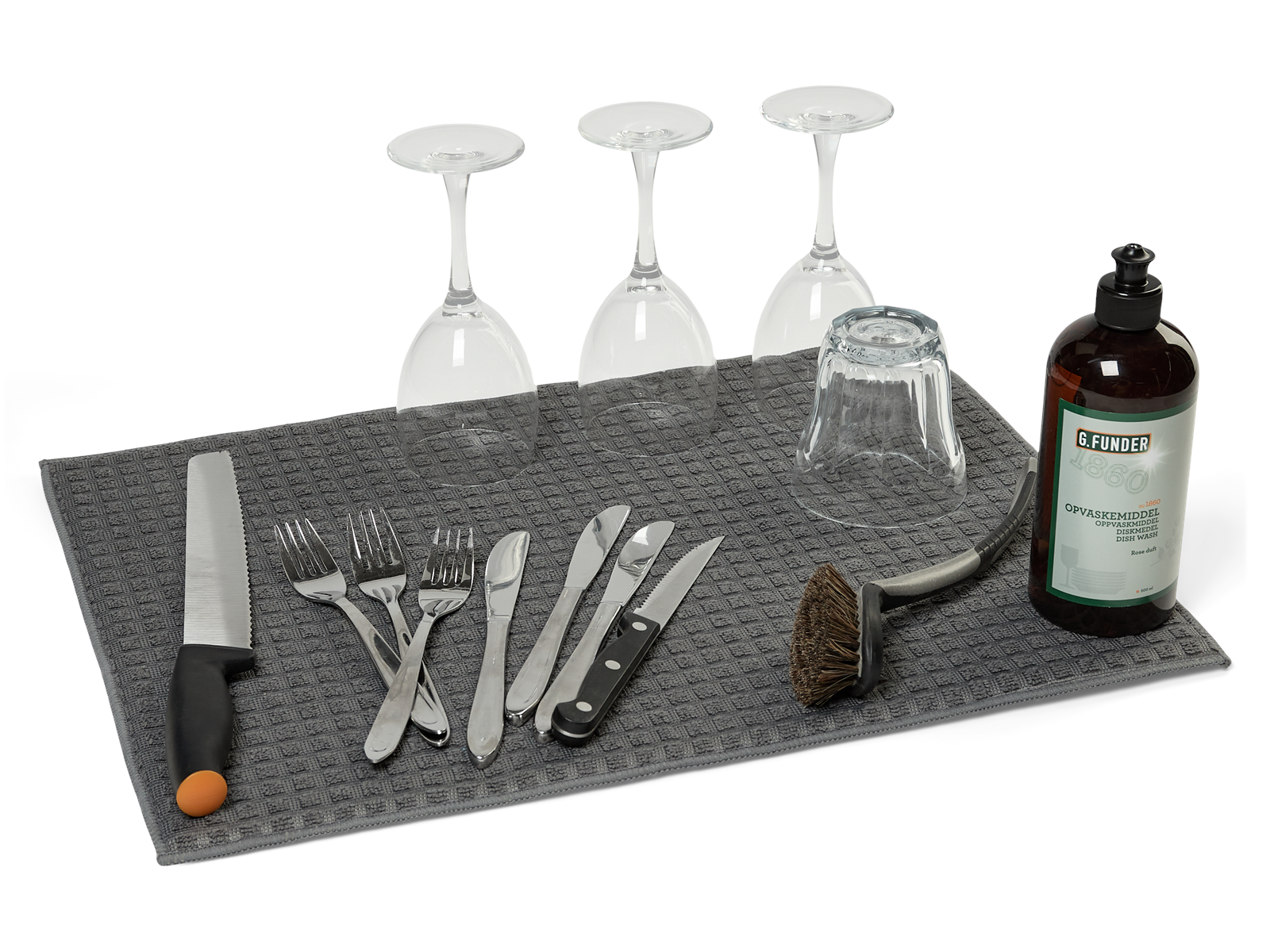 G.Funder Dishwashing mat with foam insert