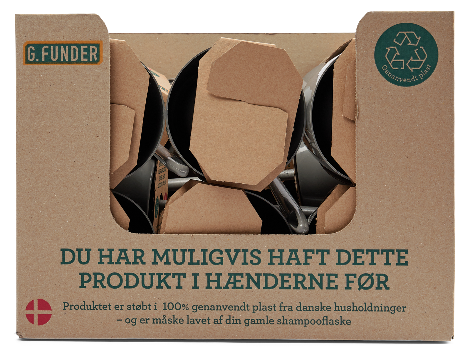 G.Funder Toilet brush large - in recycled plastic from Danish households