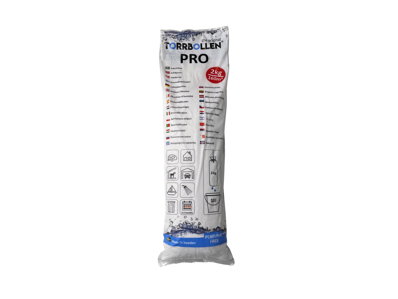 Torrbollen Dehumidifier Pro bag 2kg