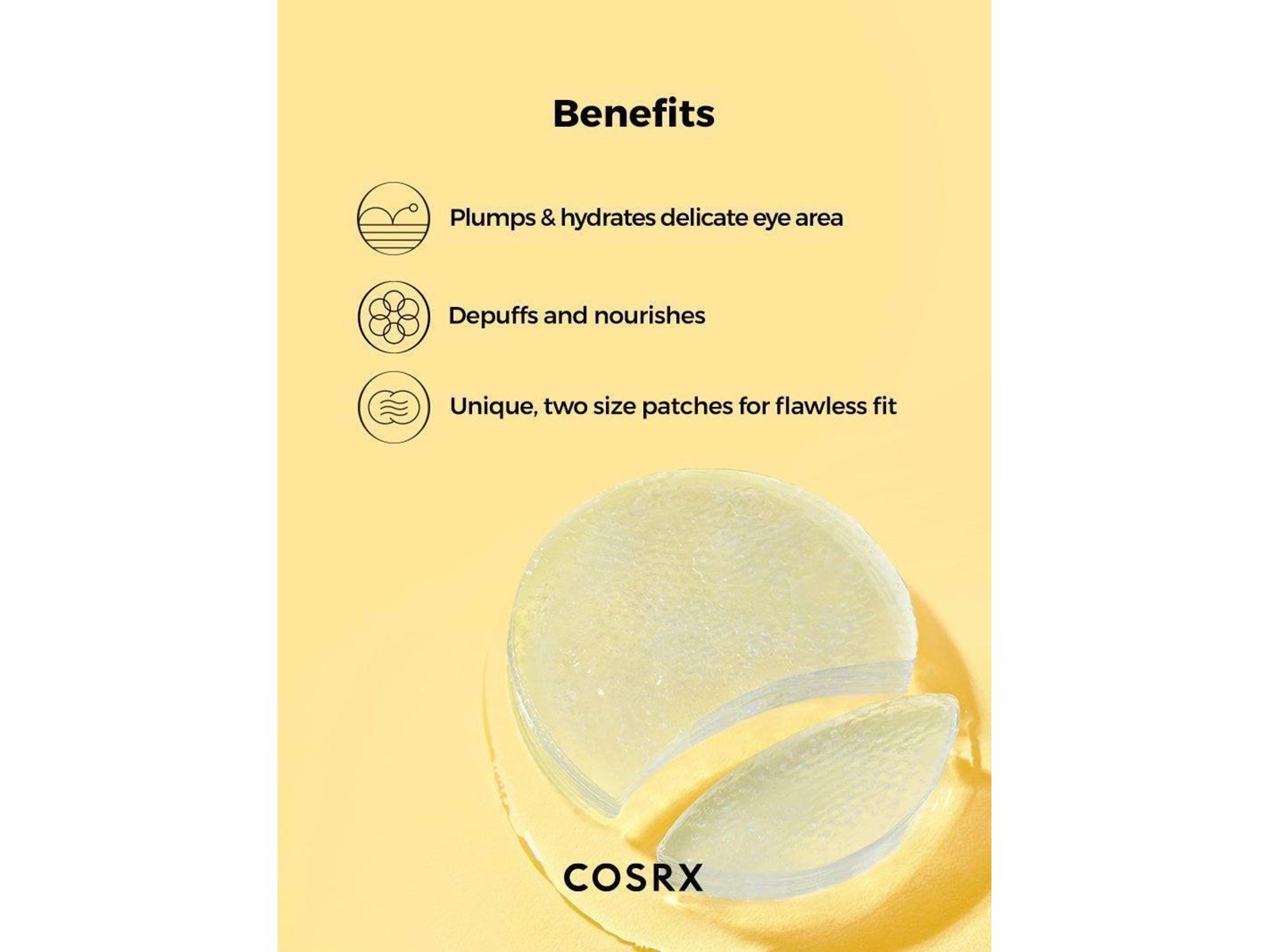 Cosrx - Advanced Snail Hydrogel Eye Patch 60pcs