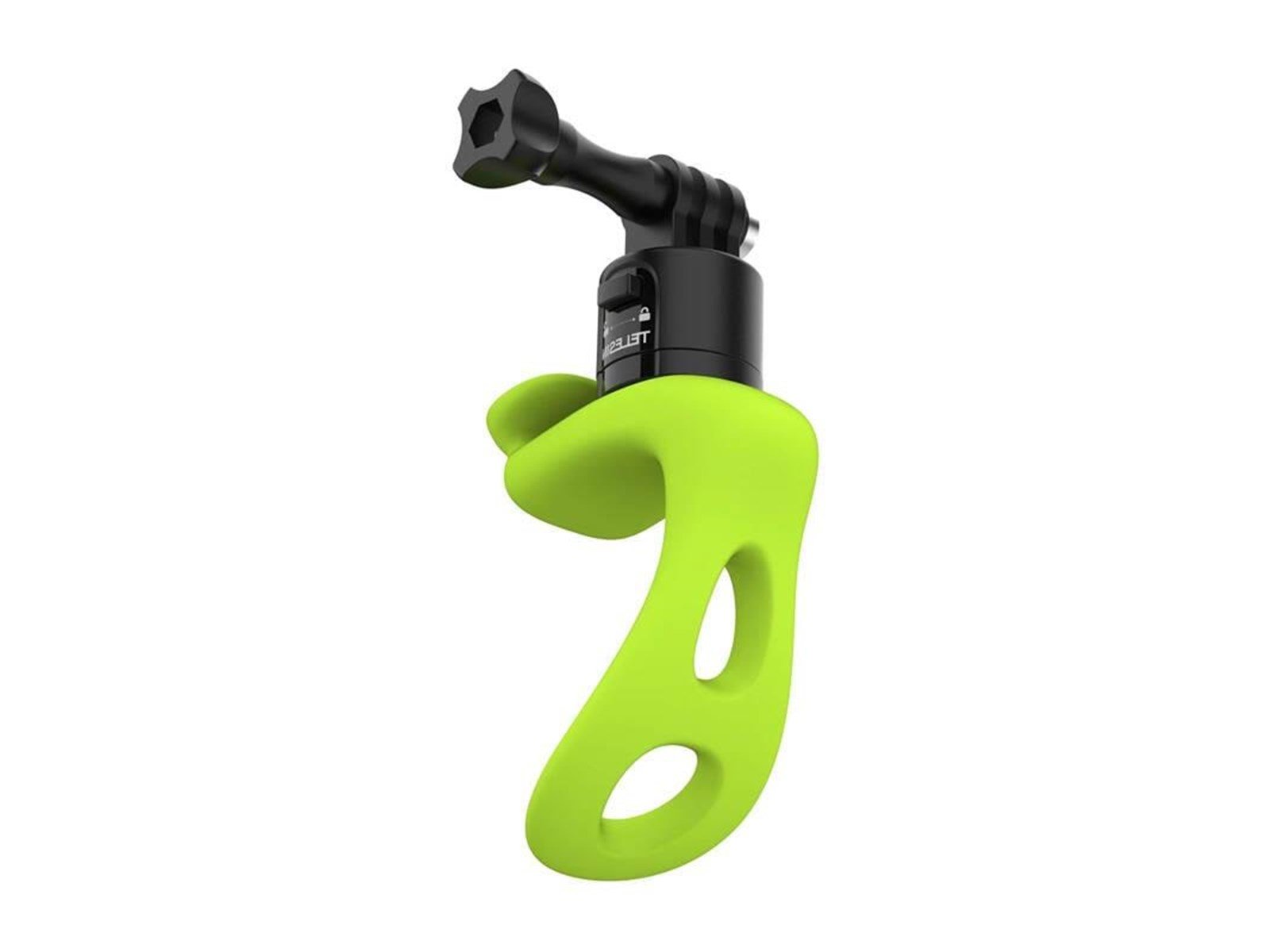 TELESIN multifunctional silicone mount for sports cameras (green)