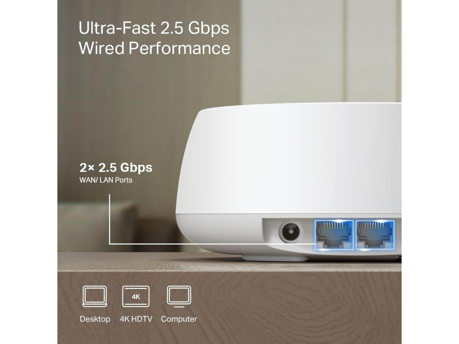 TP-Link Deco BE25 (3-Pack) - Mesh router 802.11a/b/g/n/ac/ax/be (Wi-Fi 7)