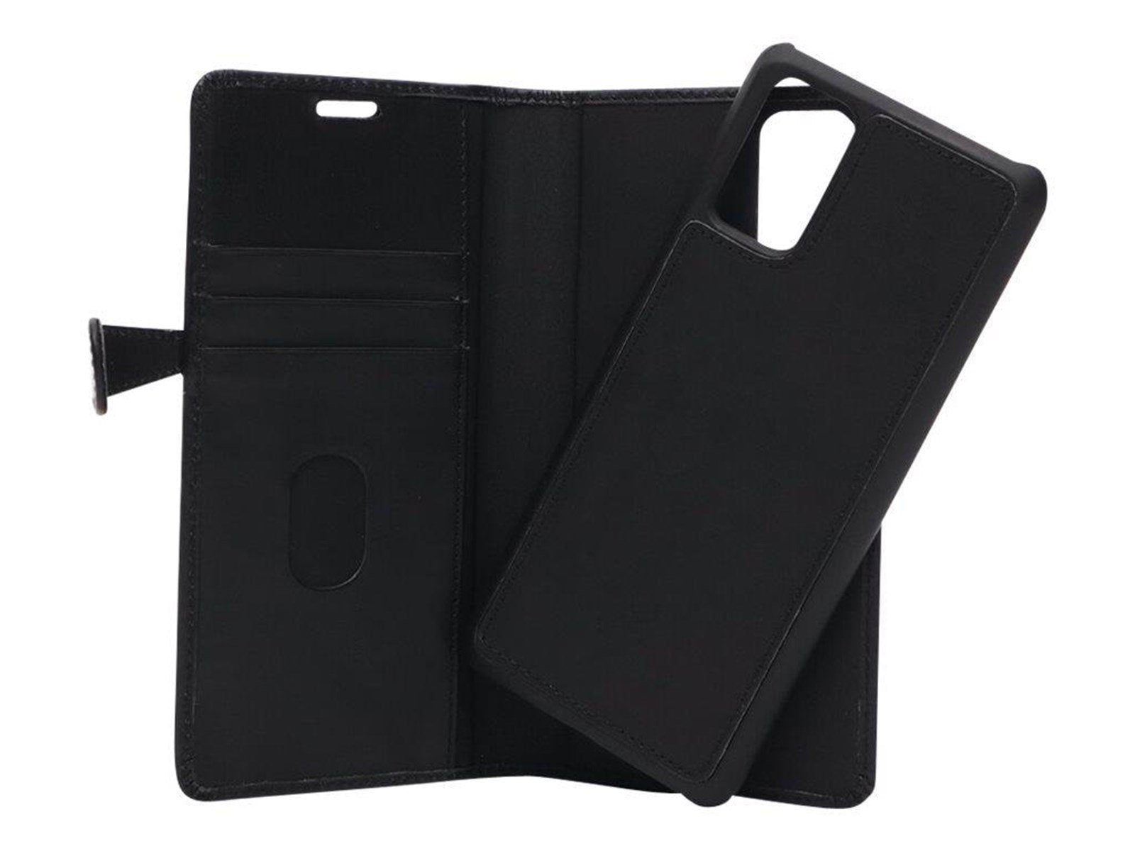 Buffalo Leather Wallet for Samsung S20 Plus - Black