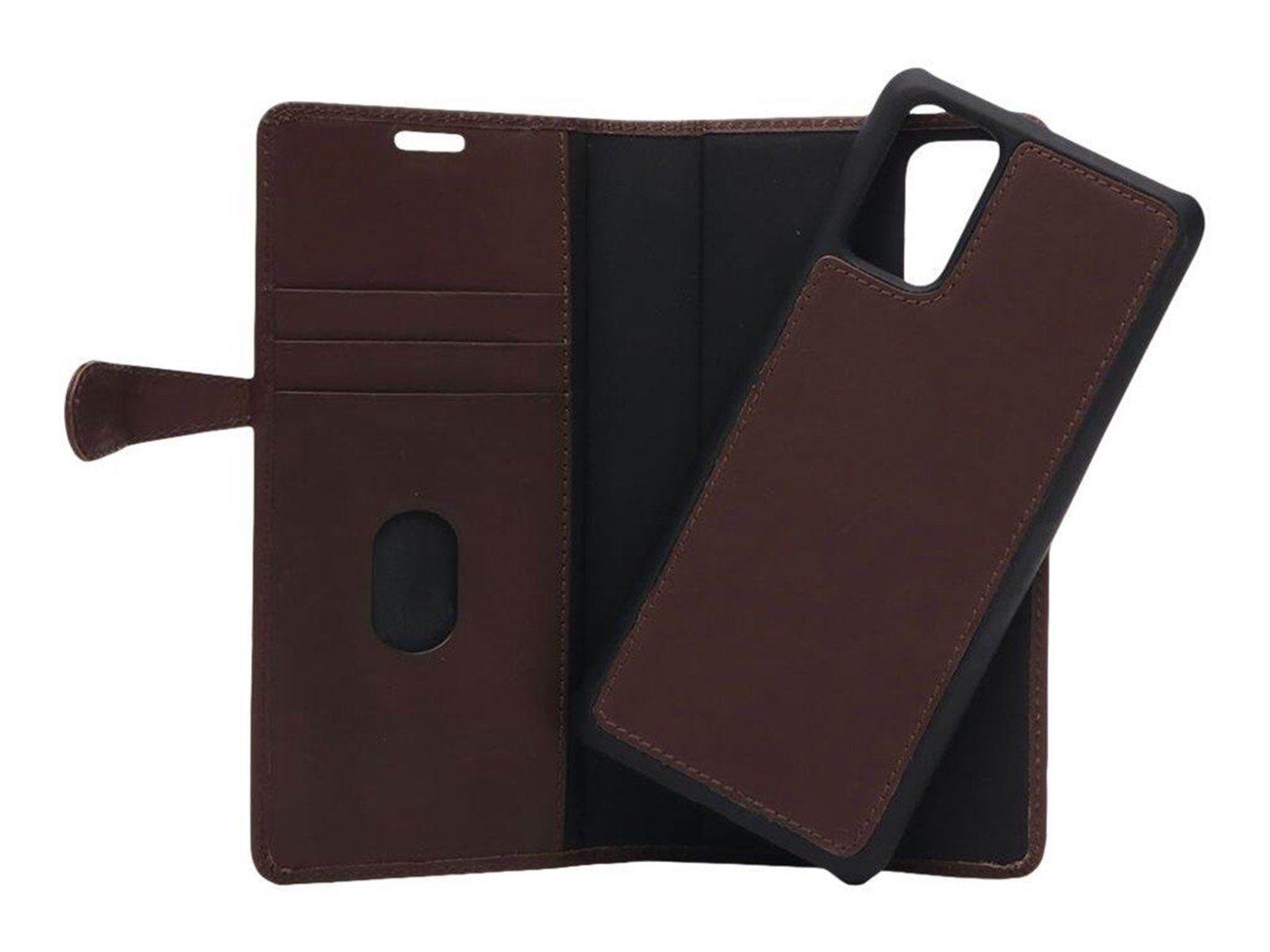 Buffalo Leather Wallet for Samsung S20 Plus - Brown