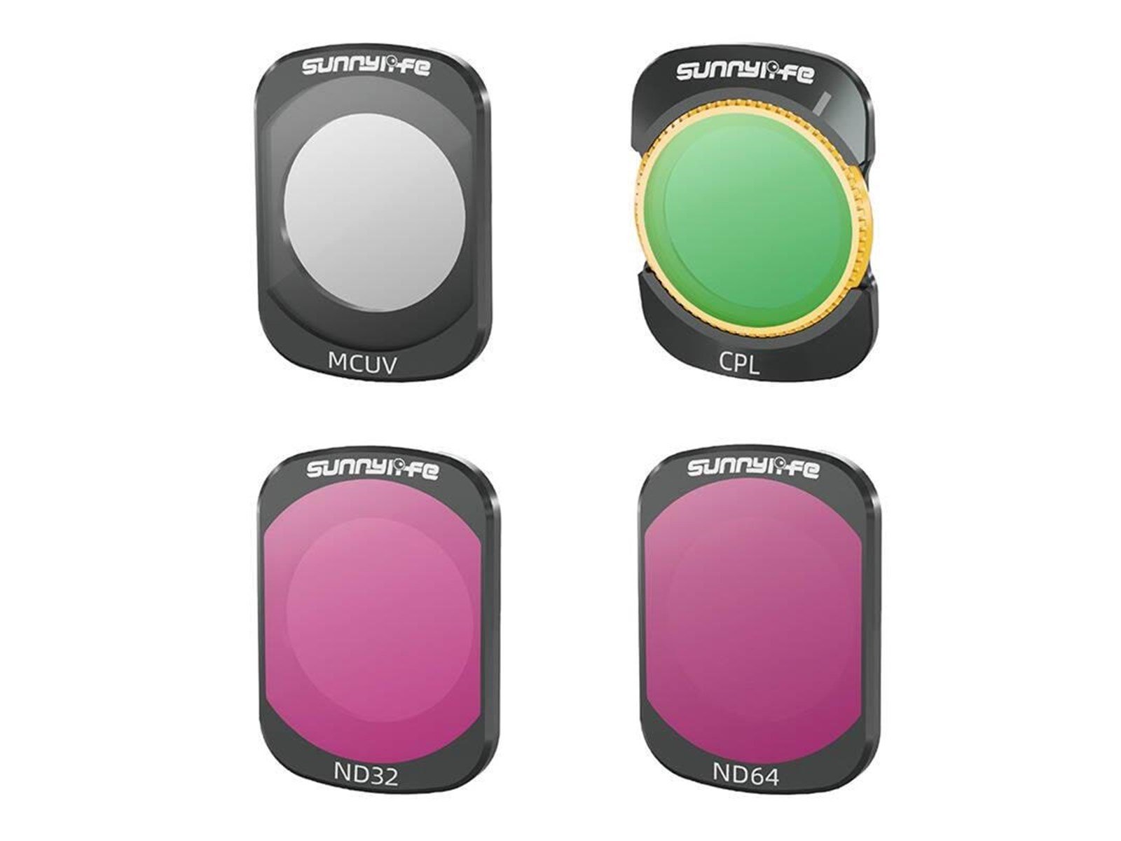 Sunnylife MCUV CPL ND32 ND64 filters for DJI Osmo Pocket 3