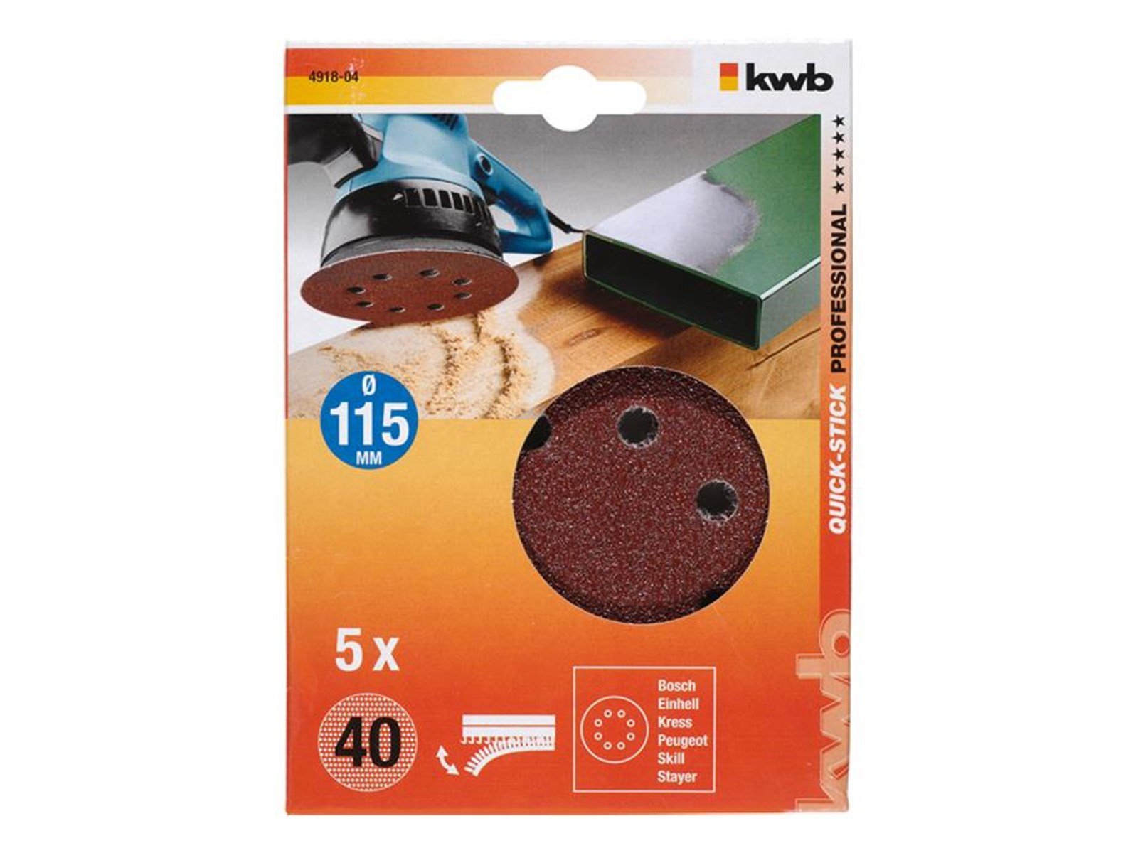 kwb 491804 sander accessory