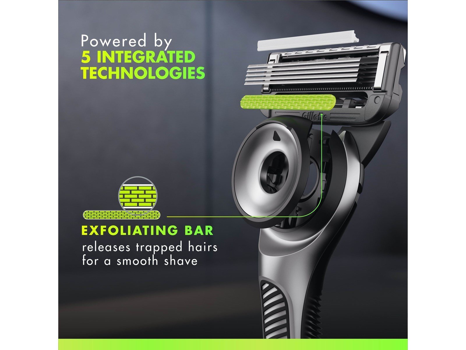Gillette Labs Razor 2UP Box + Stand Silver