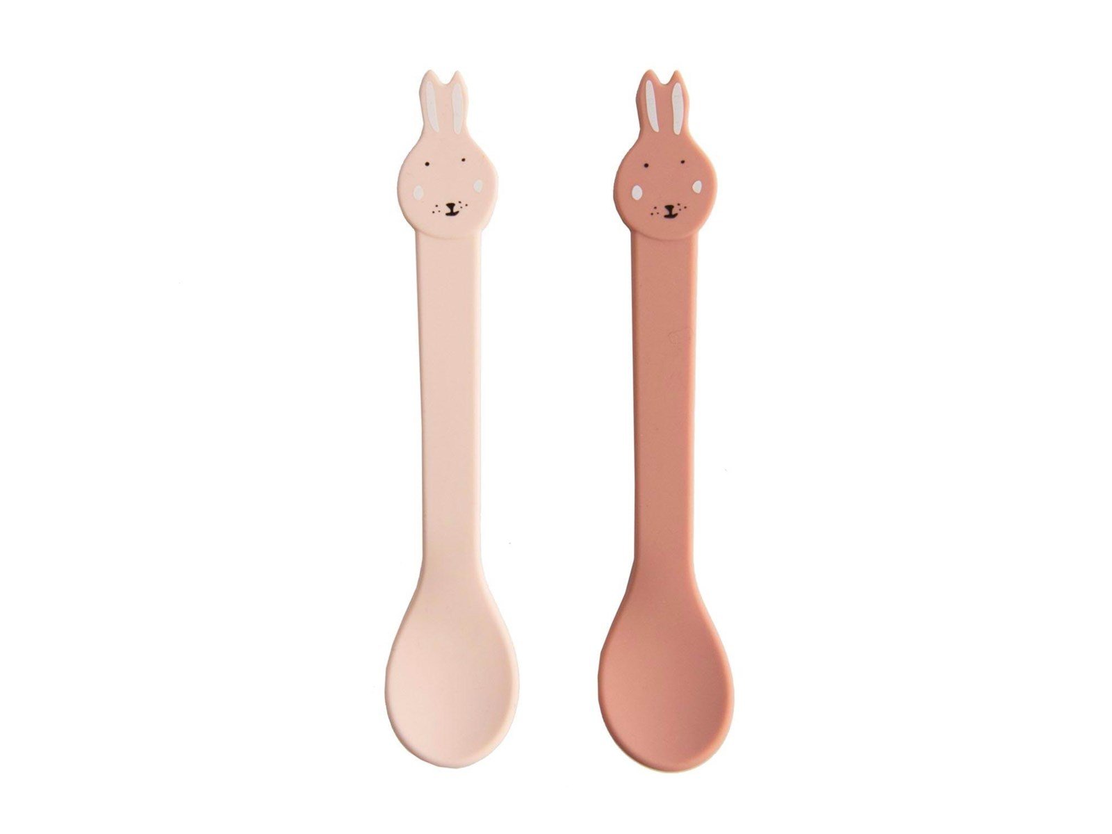 Trixie Baby Silicone Spoon - Mrs. Rabbit 2 pcs.
