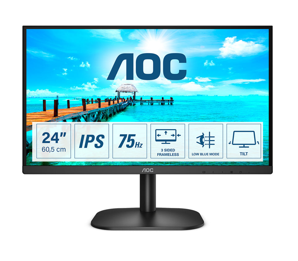 AOC 60,5cm (23,8") 24B2XH    16:09 HDMI IPS black