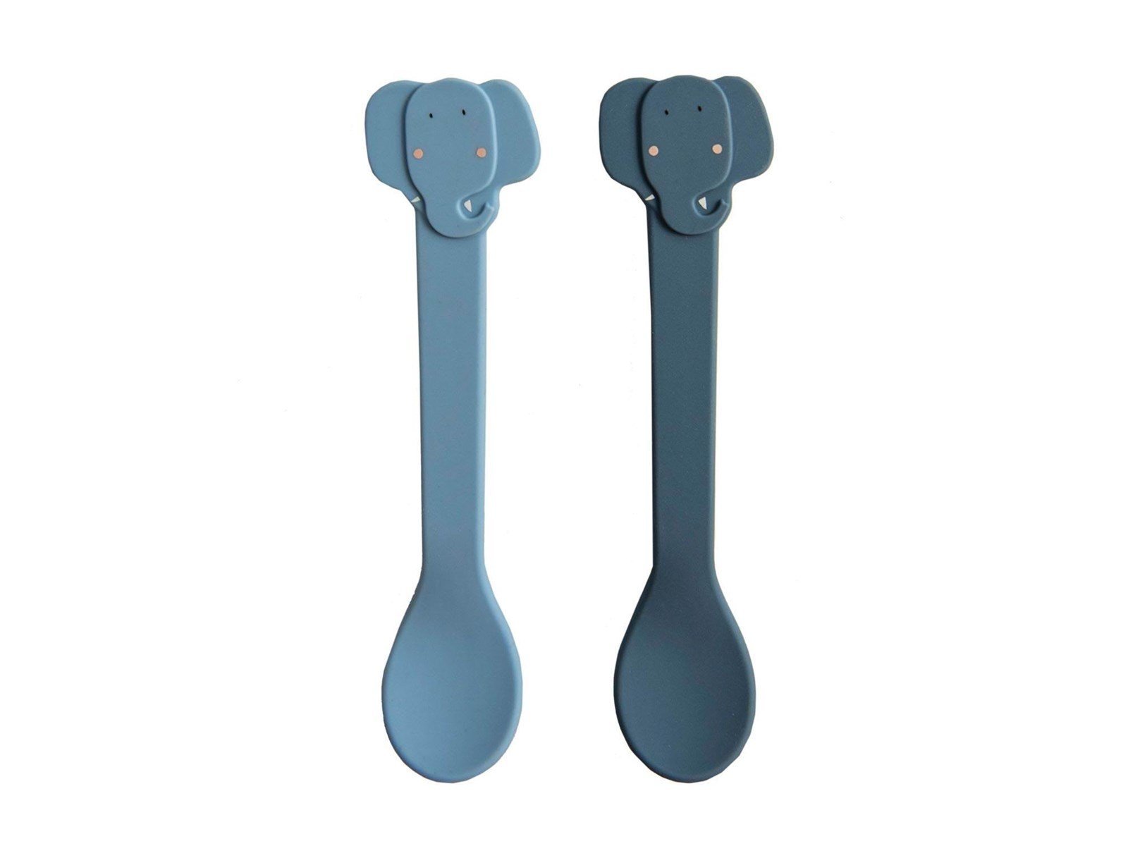 Trixie Baby Silicone Spoon - Mrs. Elephant 2pcs.