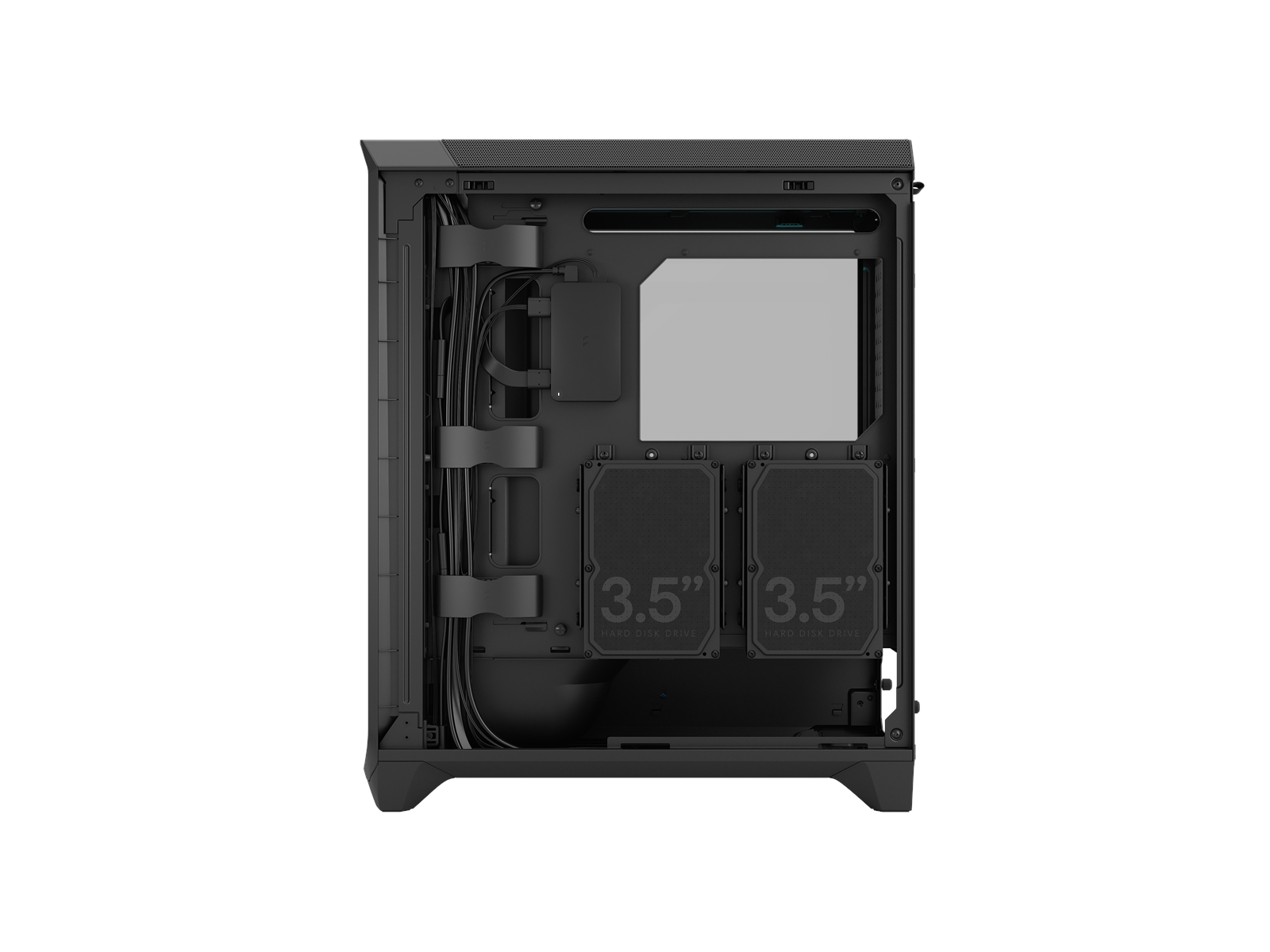 Fractal Design Meshify 3 Ambience Pro RGB Black - Gehäuse - Miditower - Schwarz