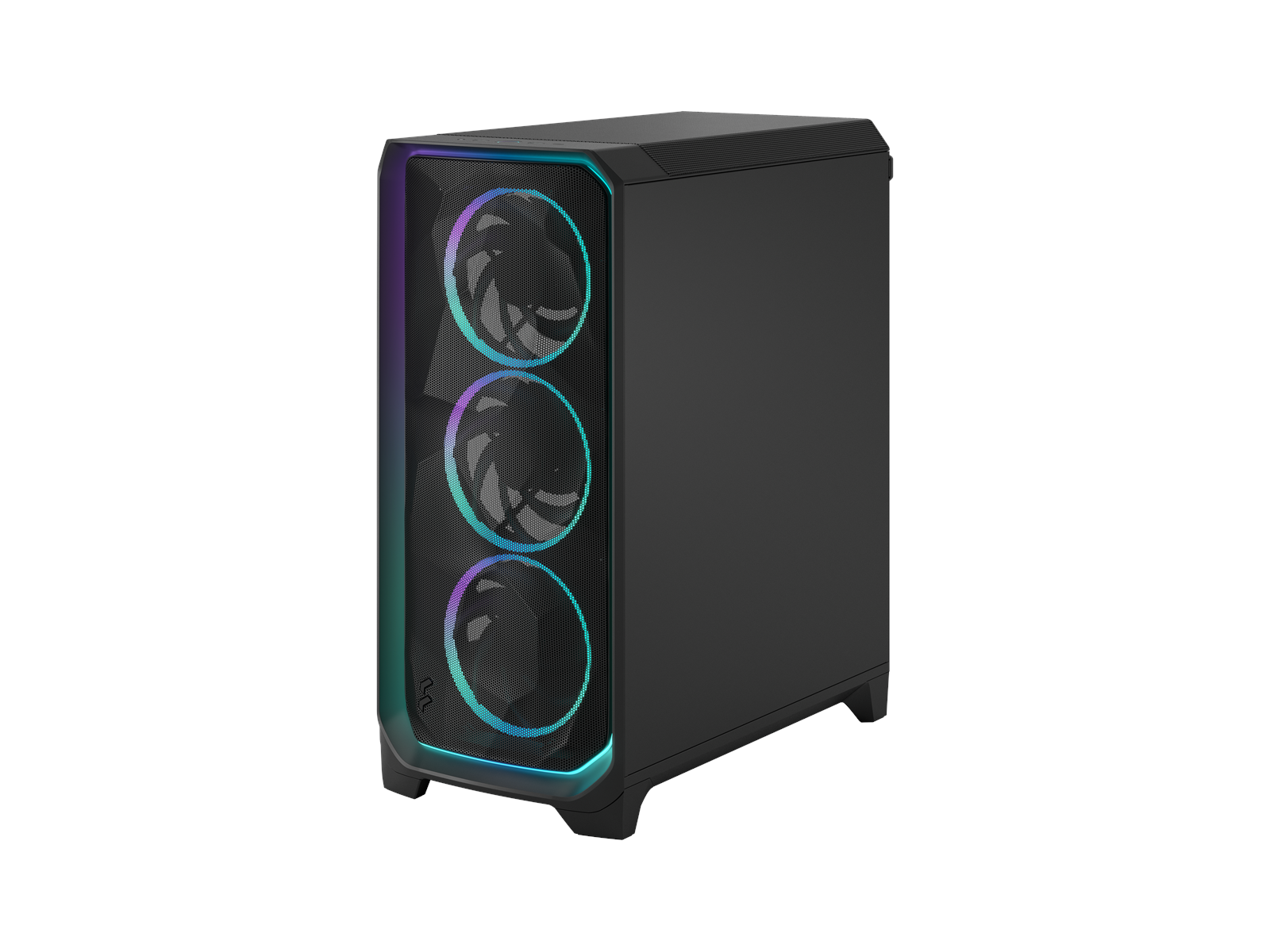 Fractal Design Meshify 3 Ambience Pro RGB Black - Gehäuse - Miditower - Schwarz