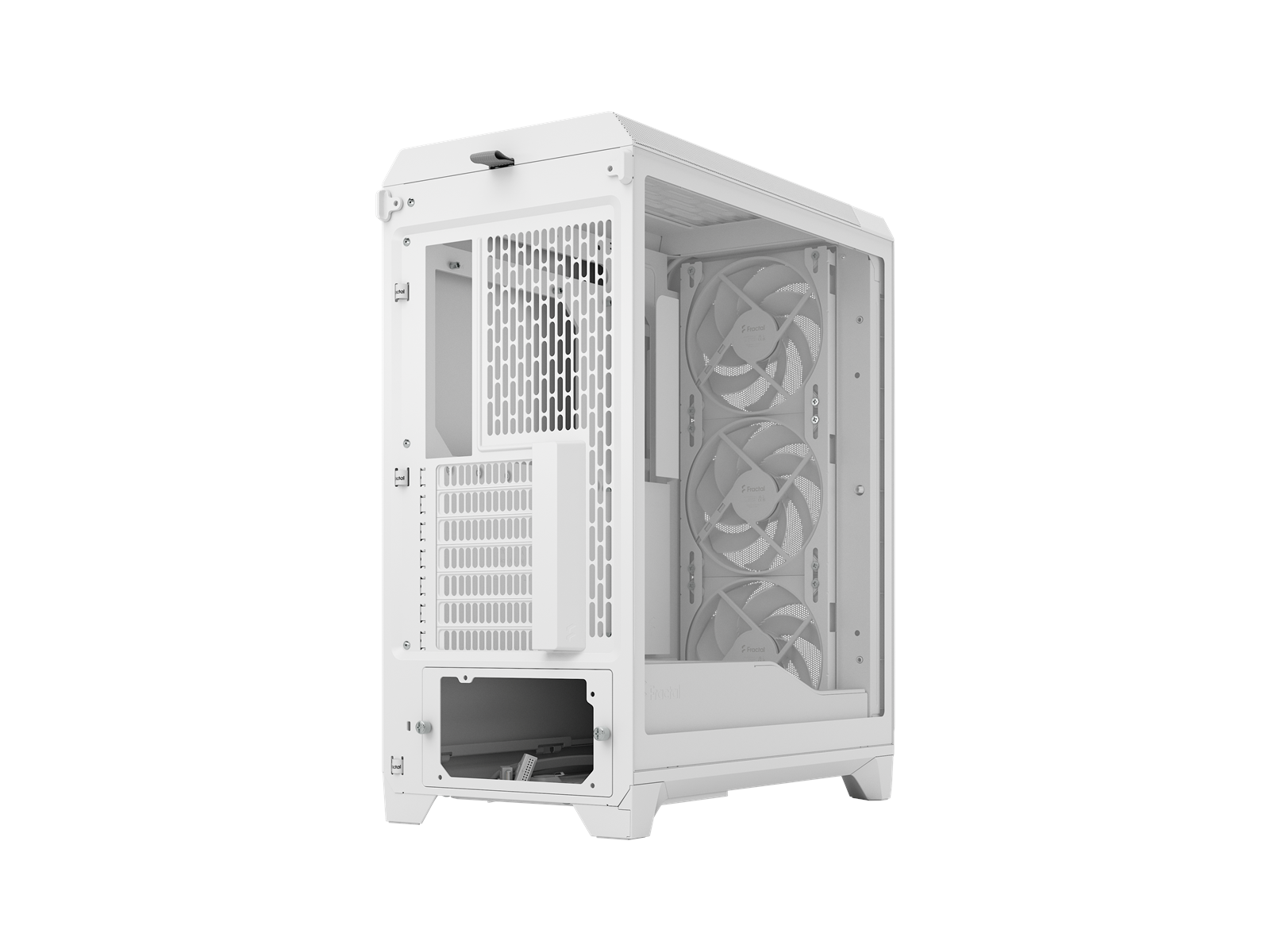 Fractal Design Meshify 3 White - Gehäuse - Miditower - Weiß