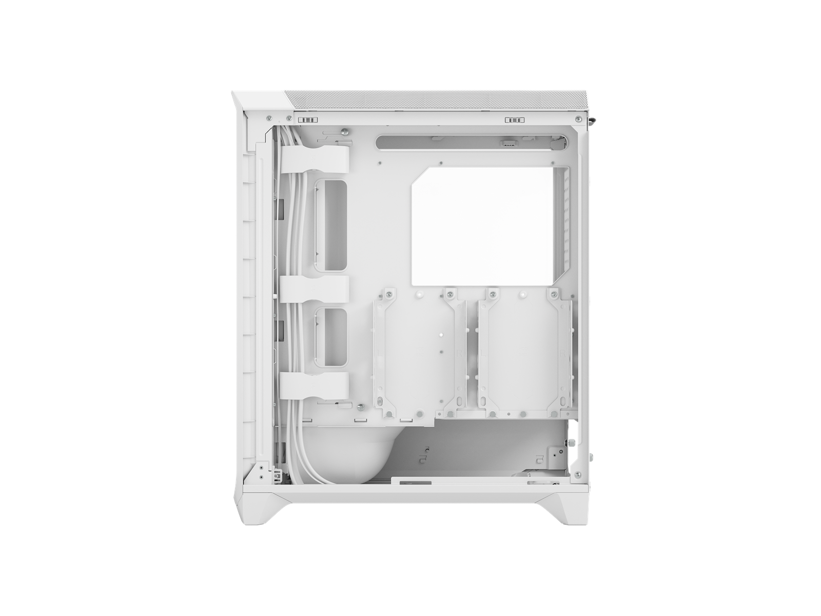 Fractal Design Meshify 3 White - Gehäuse - Miditower - Weiß