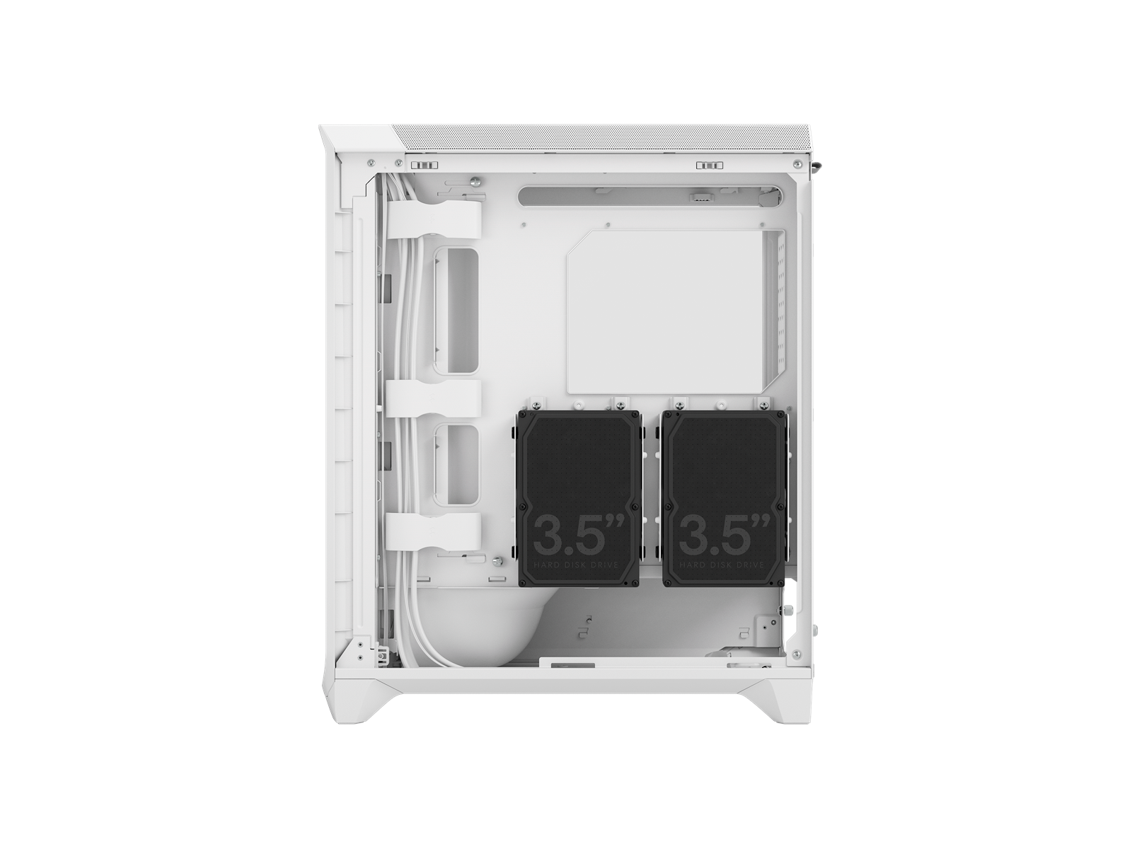 Fractal Design Meshify 3 White - Gehäuse - Miditower - Weiß