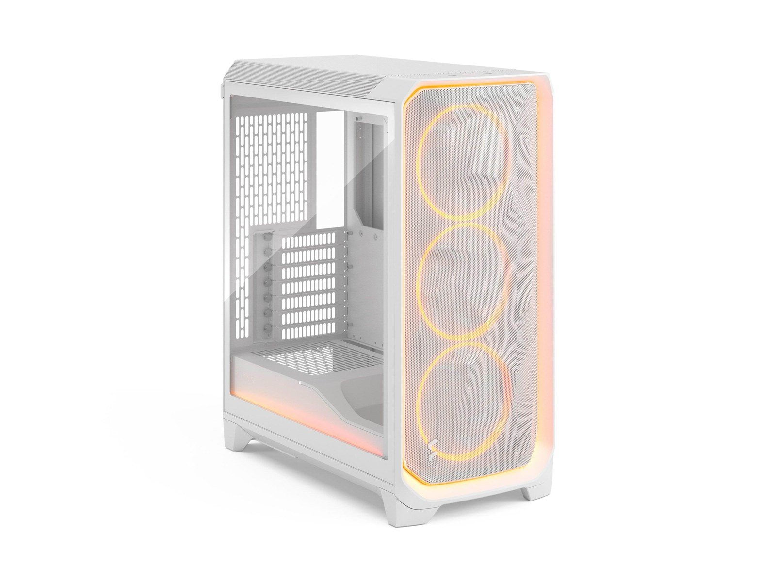 Fractal Design Meshify 3 Ambience Pro RGB White - Gehäuse - Miditower - Weiß
