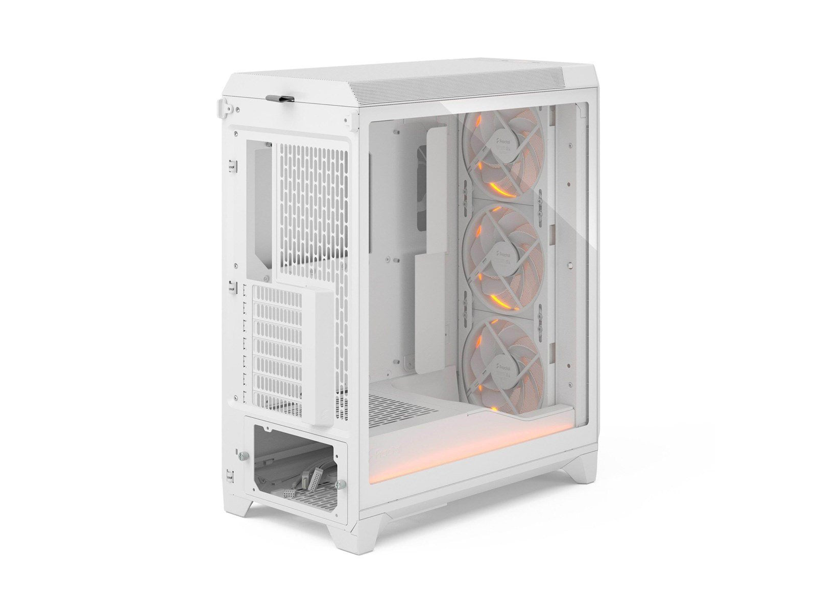 Fractal Design Meshify 3 Ambience Pro RGB White - Gehäuse - Miditower - Weiß