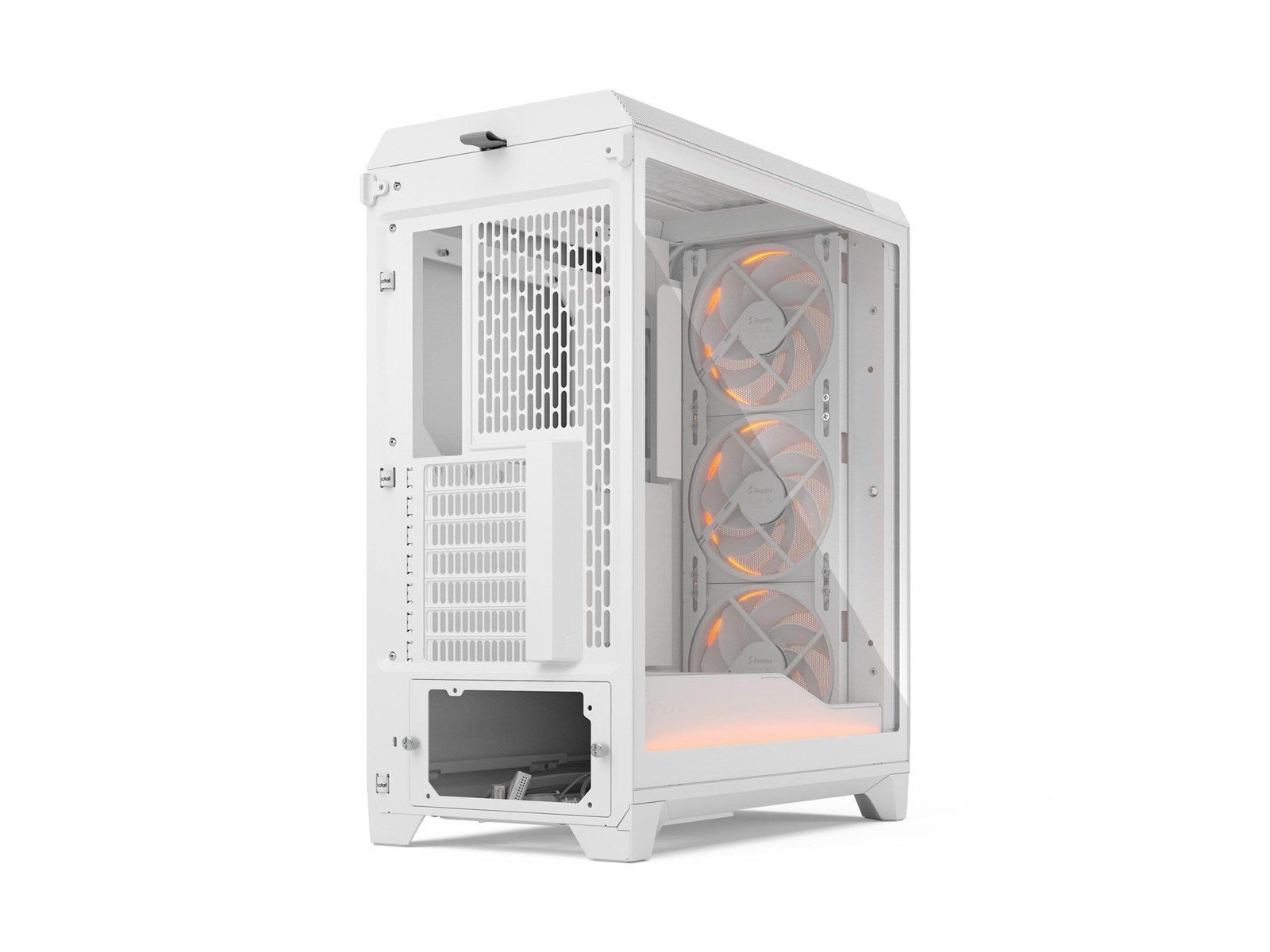Fractal Design Meshify 3 Ambience Pro RGB White - Gehäuse - Miditower - Weiß